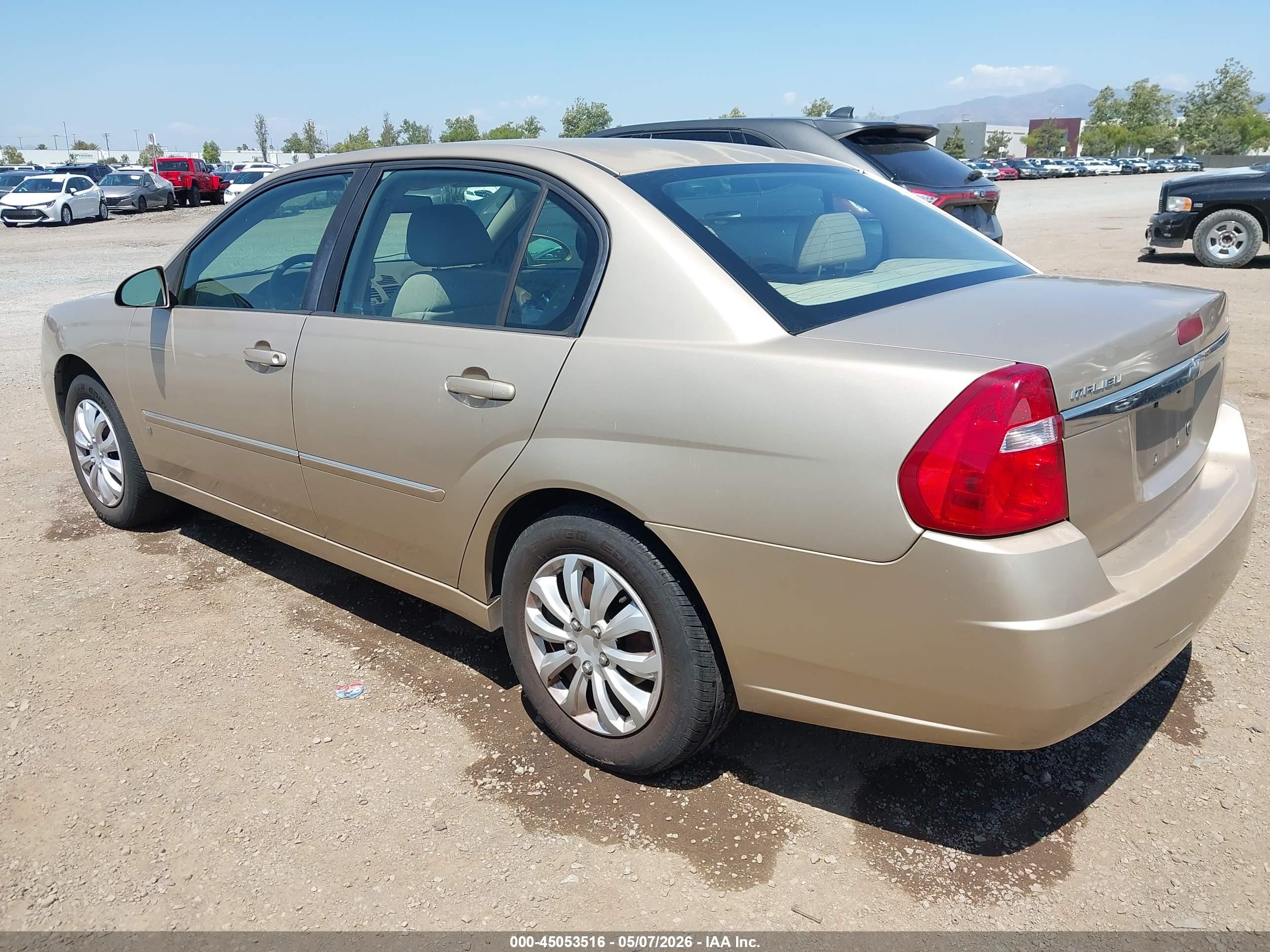 2006 Chevrolet Malibu Lt Золотой vin: 1G1ZT53F86F271107