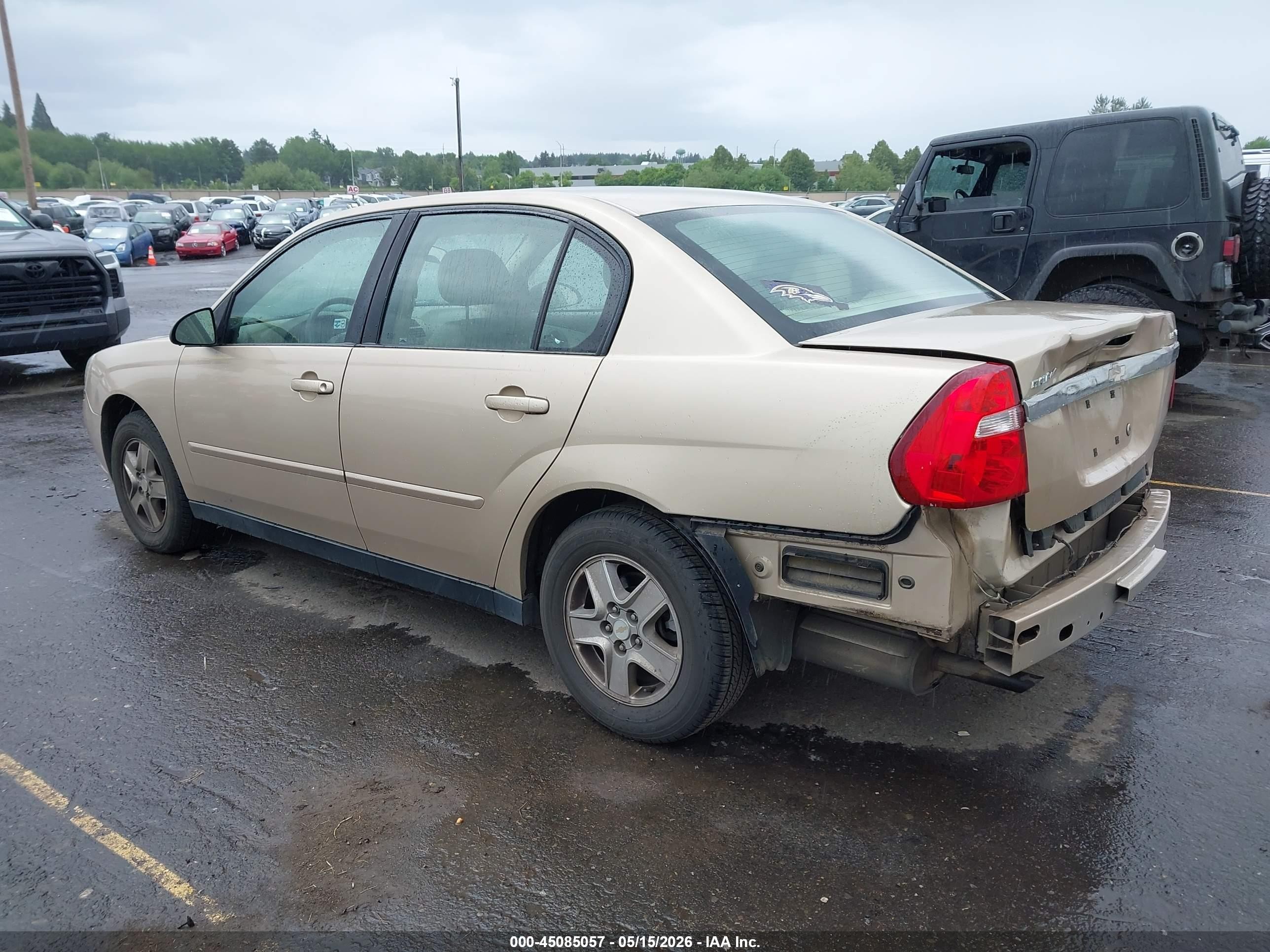 2004 Chevrolet Malibu Ls Gold vin: 1G1ZT54804F147586