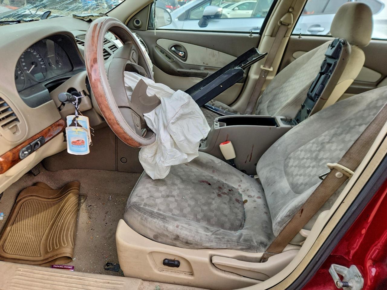 2004 Chevrolet Malibu Ls Burgundy vin: 1G1ZT54814F136046