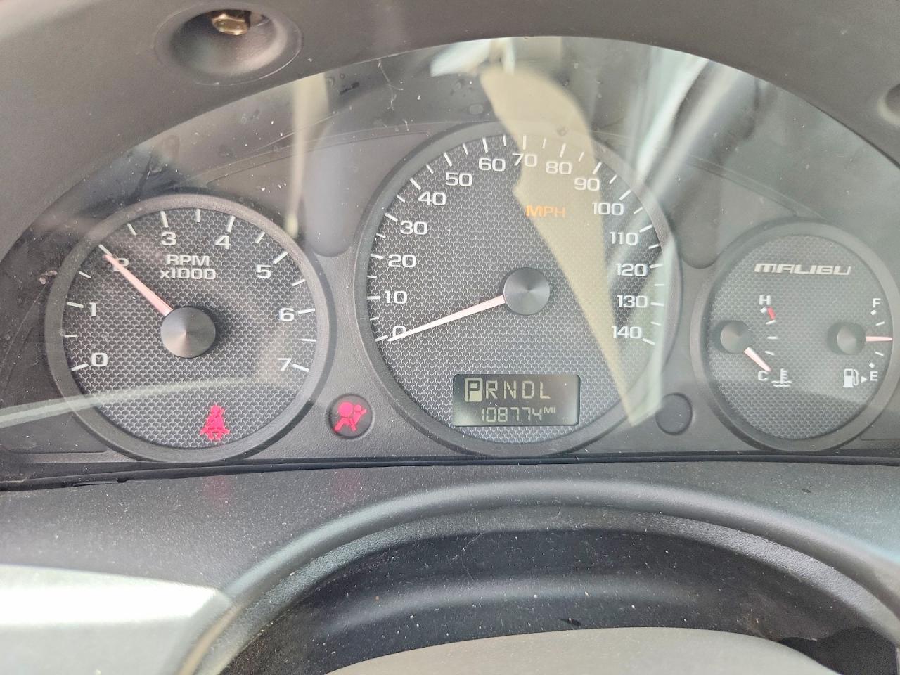 2005 Chevrolet Malibu Ls Maroon vin: 1G1ZT54815F130474