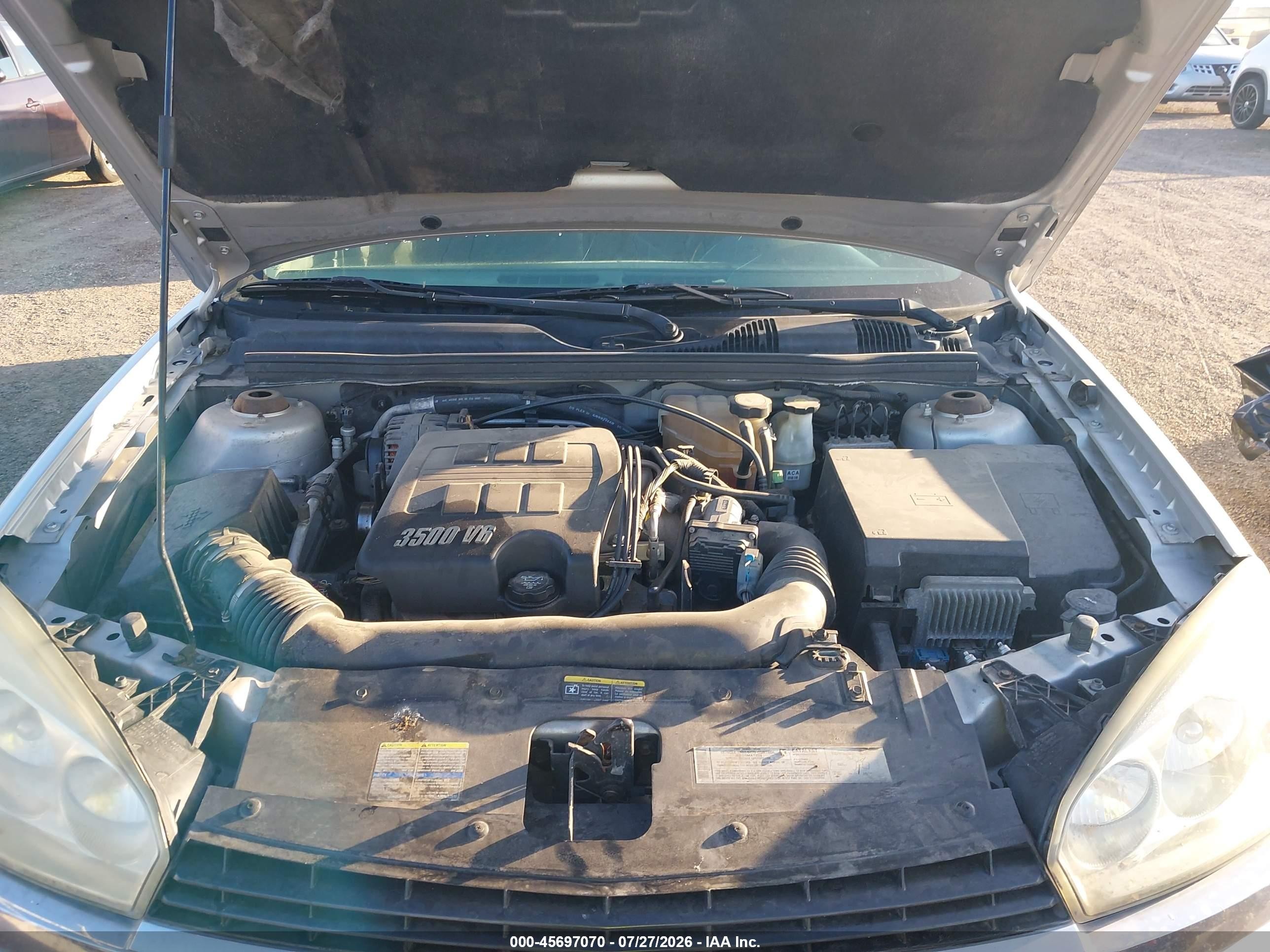 2005 Chevrolet Malibu Ls Серебряный vin: 1G1ZT54815F220269