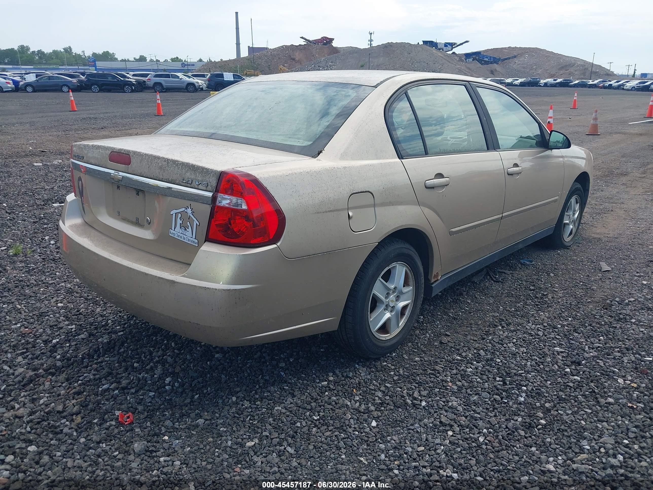 2005 Chevrolet Malibu Ls Gold vin: 1G1ZT54825F249733