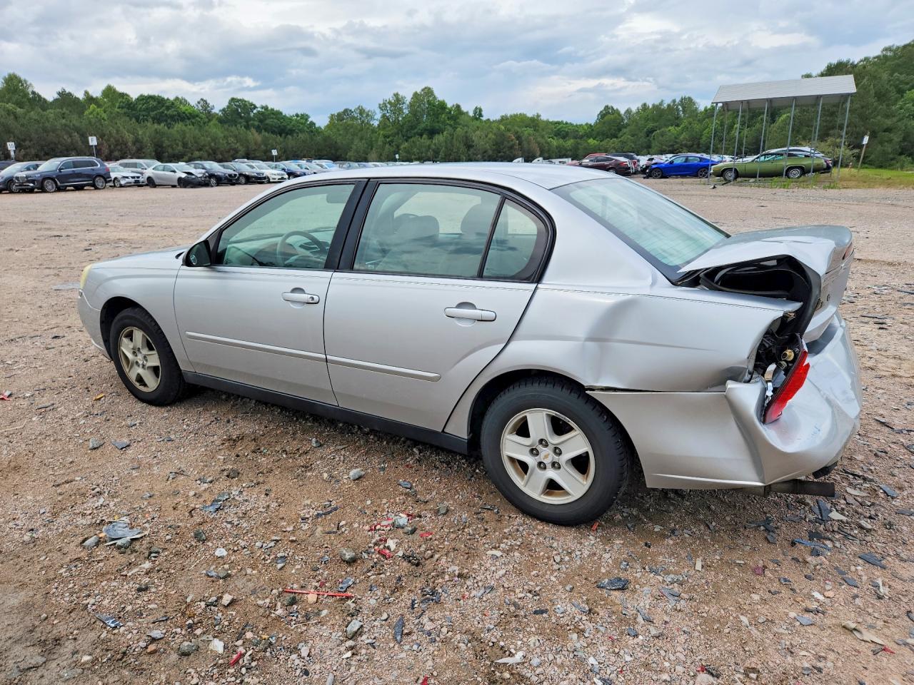 2004 Chevrolet Malibu Ls Silver vin: 1G1ZT54834F105140
