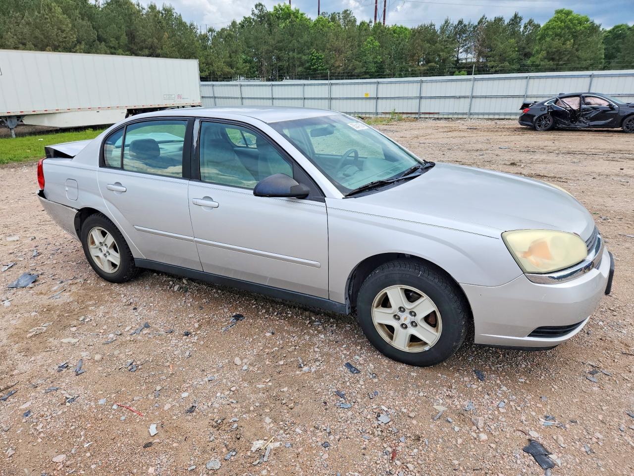 2004 Chevrolet Malibu Ls Silver vin: 1G1ZT54834F105140