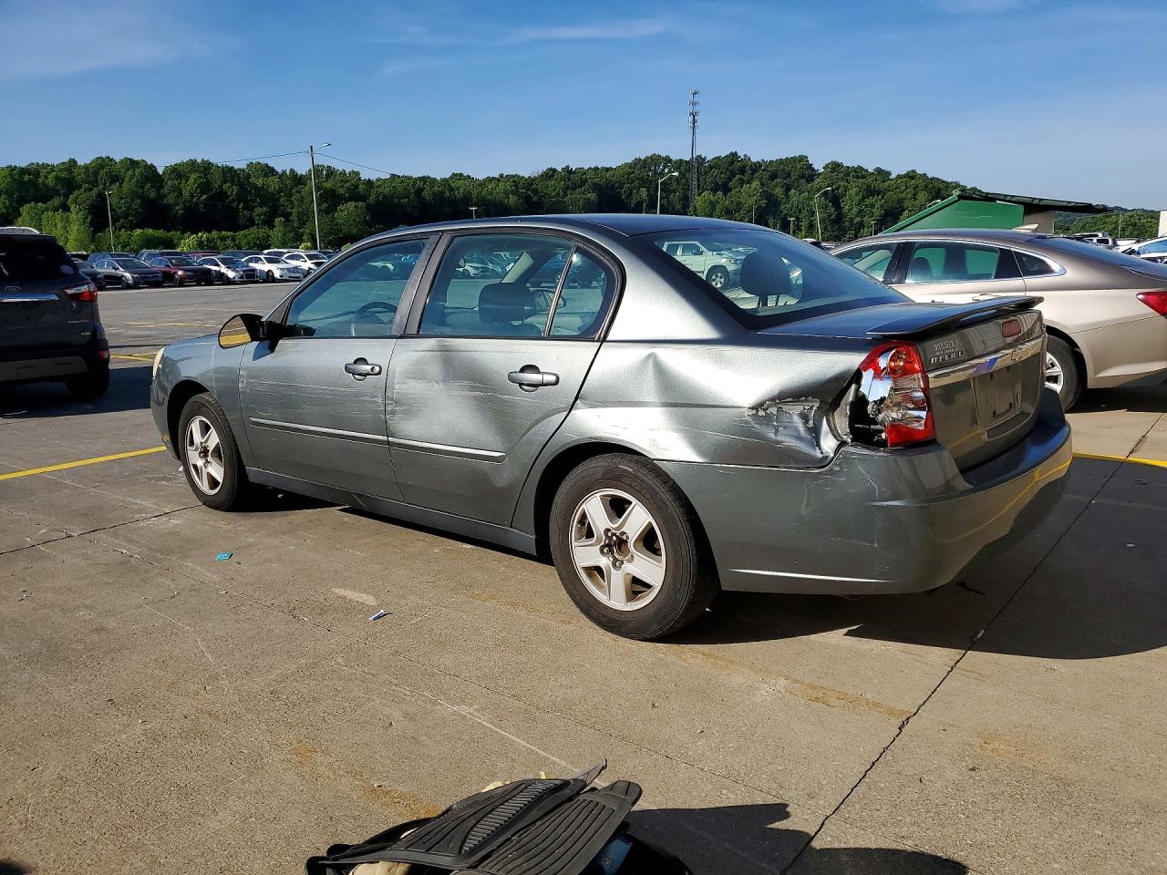 2004 Chevrolet Malibu Ls Gray vin: 1G1ZT54834F127445