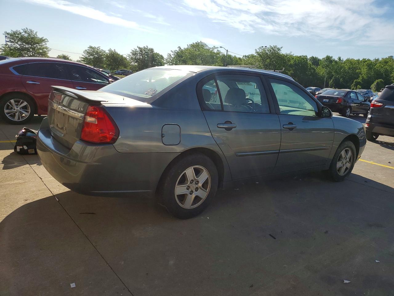 2004 Chevrolet Malibu Ls Gray vin: 1G1ZT54834F127445