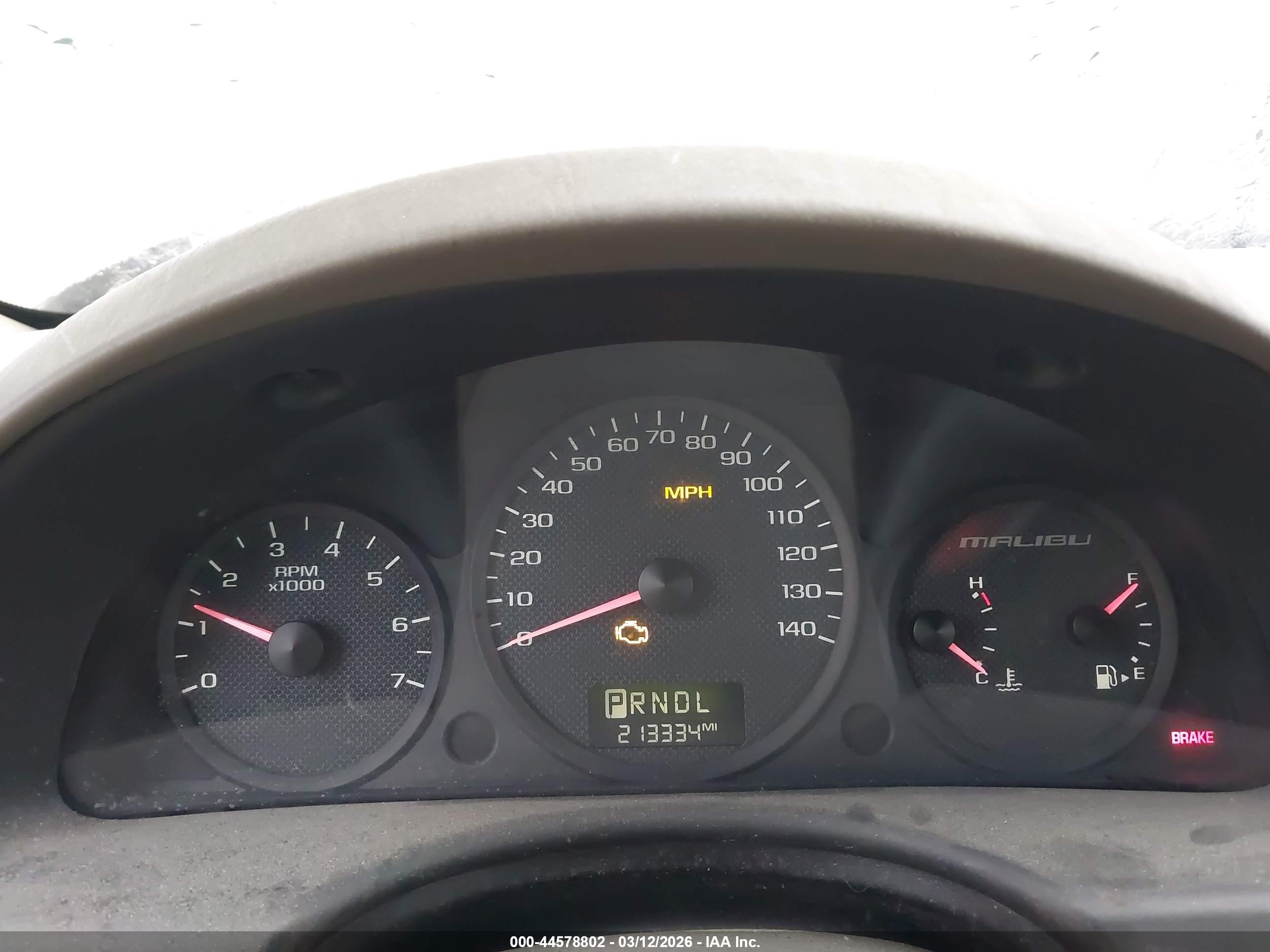 2005 Chevrolet Malibu Ls Gold vin: 1G1ZT54845F158754