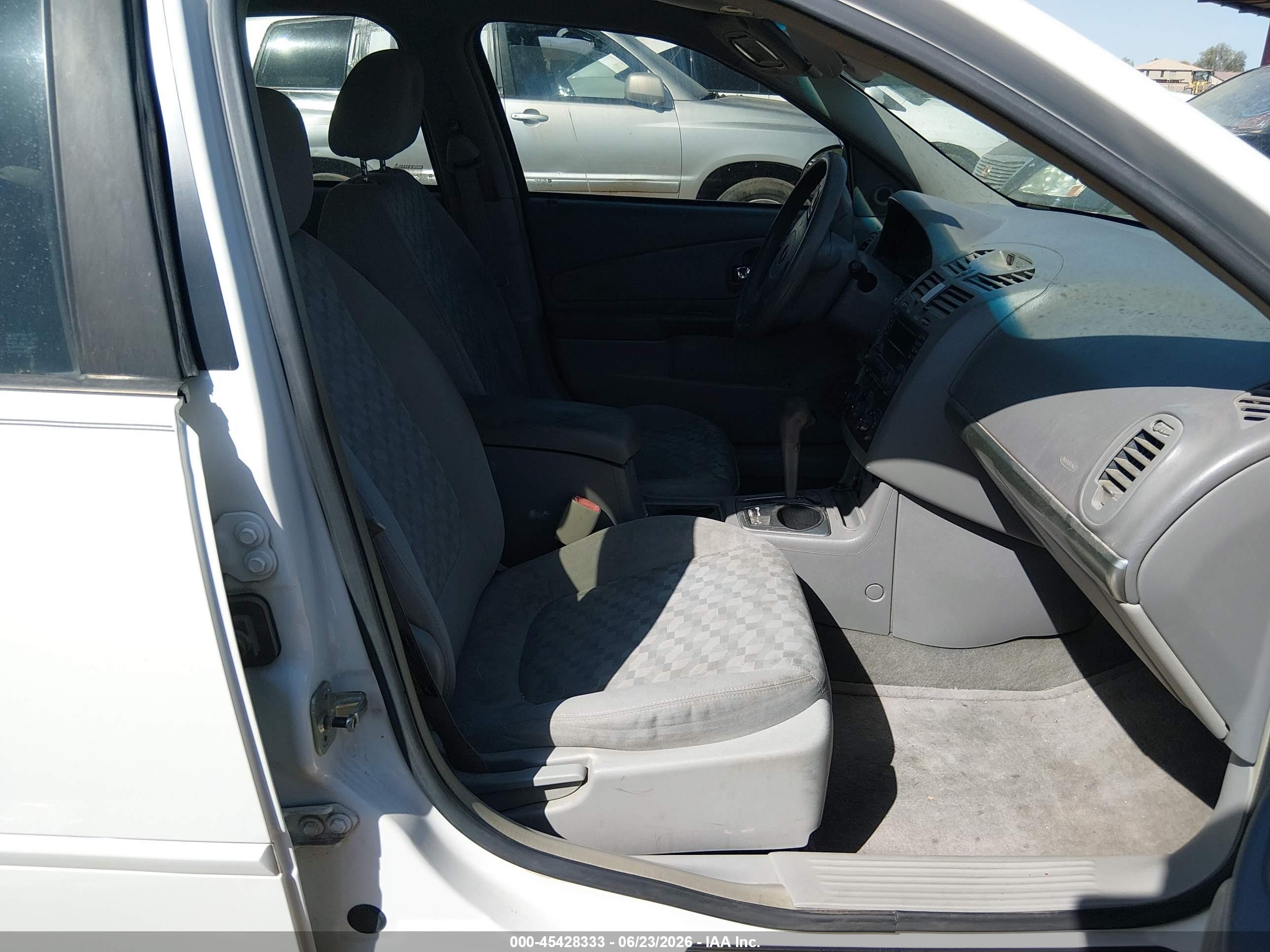 2005 Chevrolet Malibu Ls White vin: 1G1ZT54845F213607