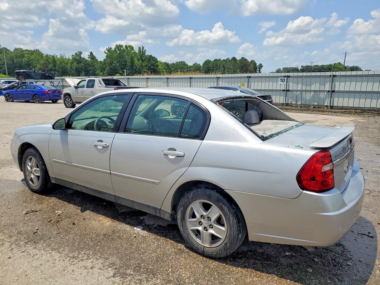 2004 Chevrolet Malibu Ls Серебряный vin: 1G1ZT54854F104099