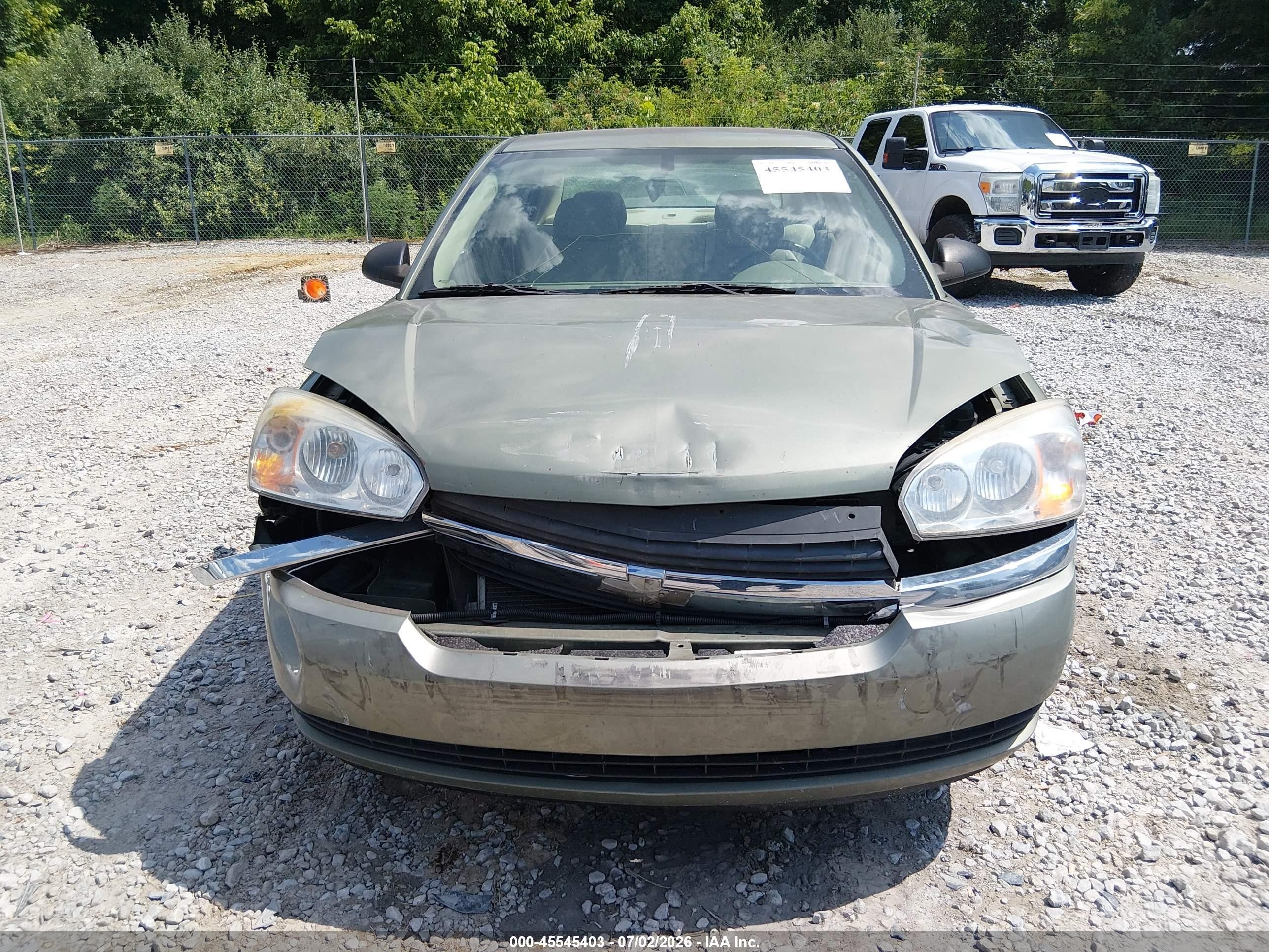 2004 Chevrolet Malibu Ls Green vin: 1G1ZT54854F107343