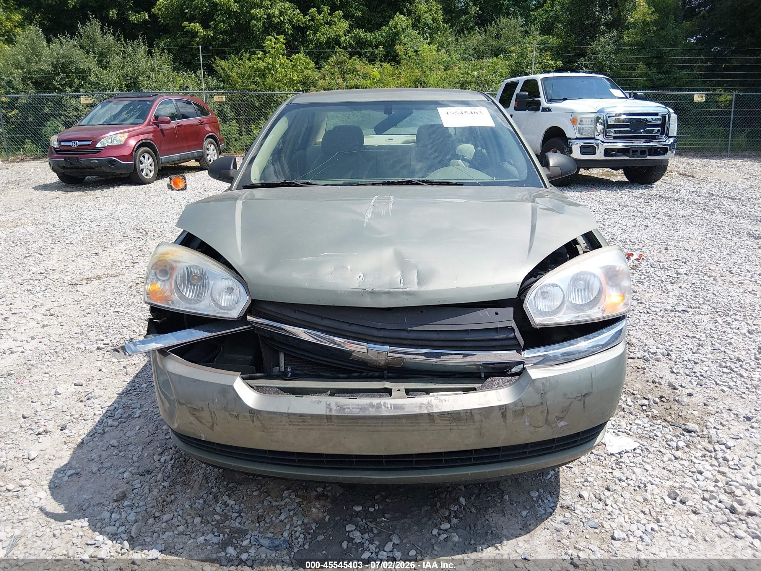 2004 Chevrolet Malibu Ls Green vin: 1G1ZT54854F107343