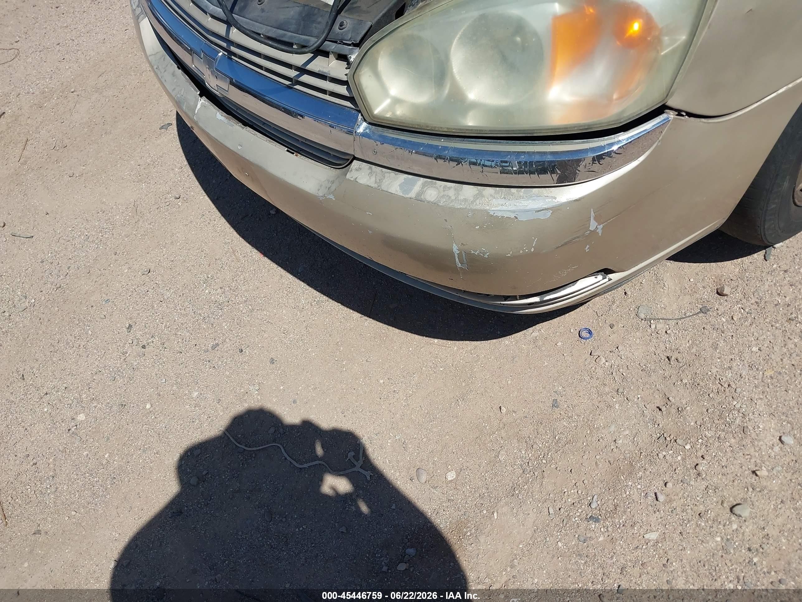 2005 Chevrolet Malibu Ls Gold vin: 1G1ZT54855F164966