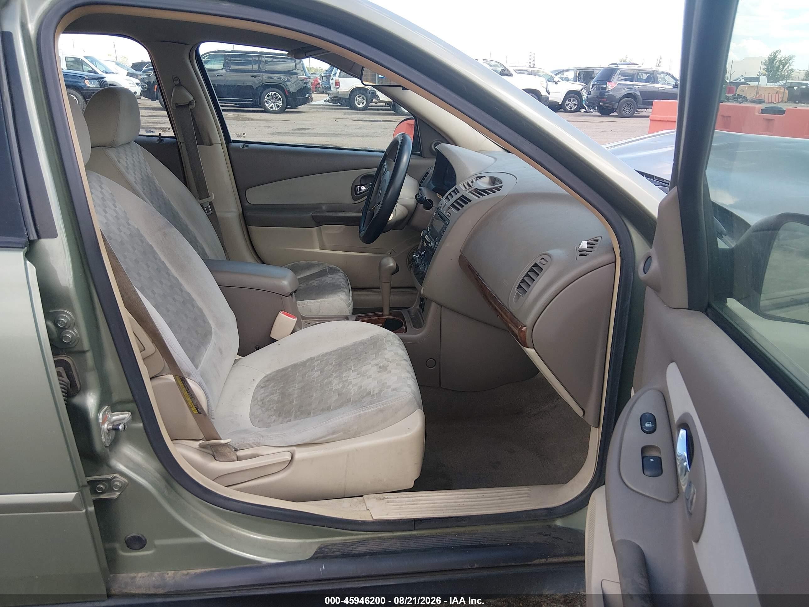 2005 Chevrolet Malibu Ls Green vin: 1G1ZT54855F288901