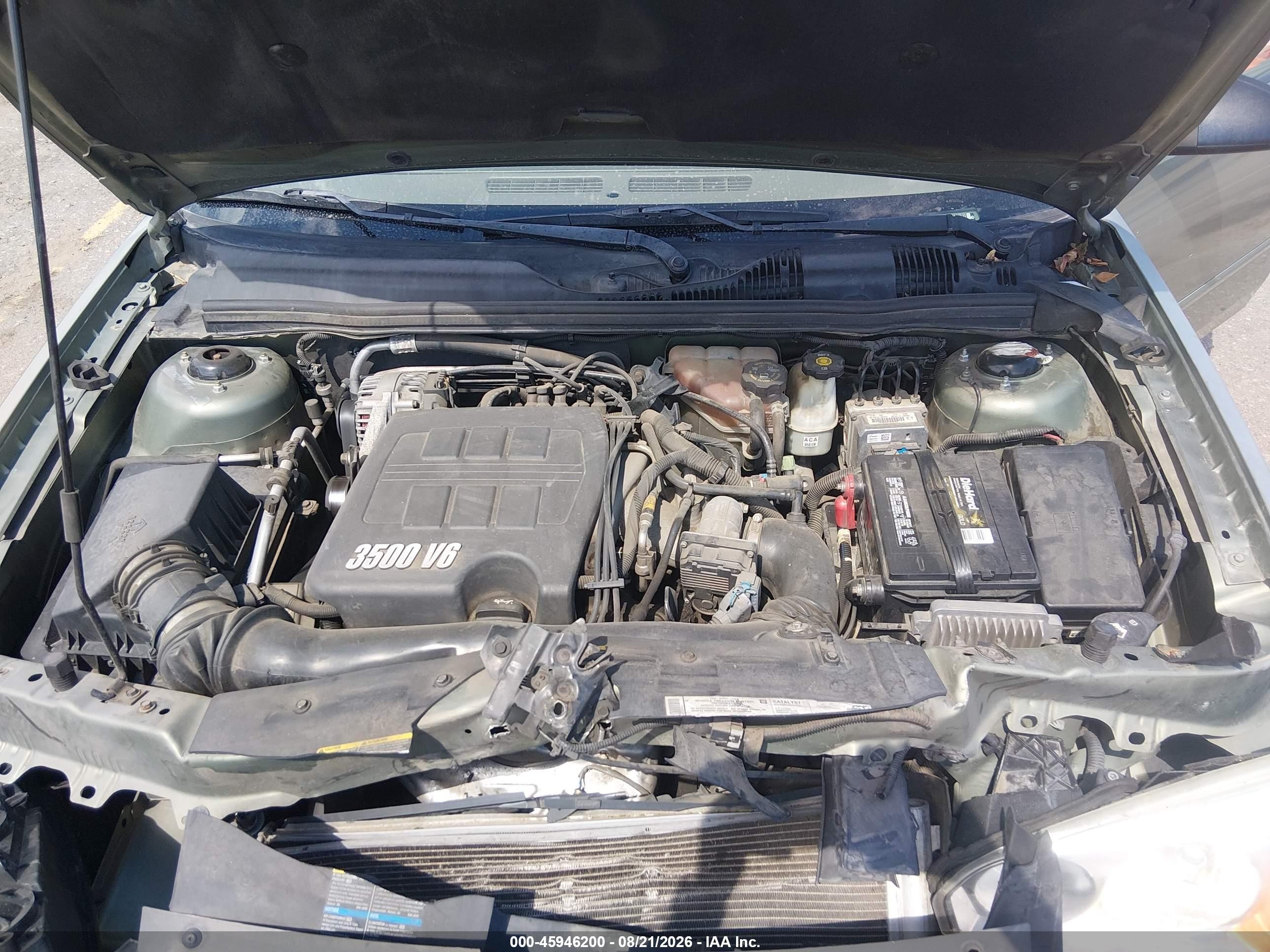 2005 Chevrolet Malibu Ls Green vin: 1G1ZT54855F288901