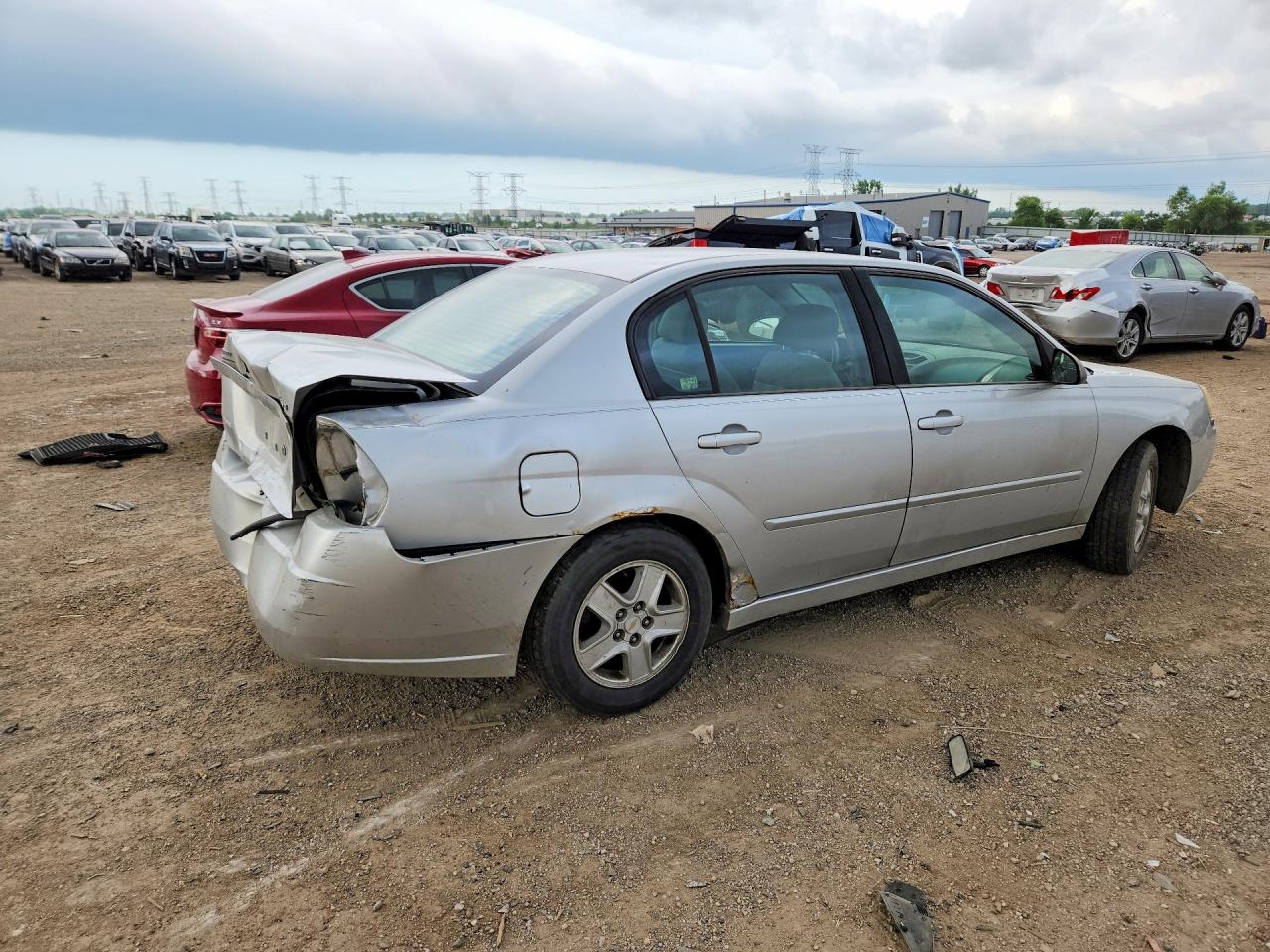2004 Chevrolet Malibu Ls Серебряный vin: 1G1ZT54864F152291