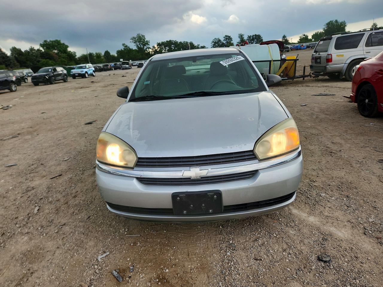 2004 Chevrolet Malibu Ls Серебряный vin: 1G1ZT54864F152291