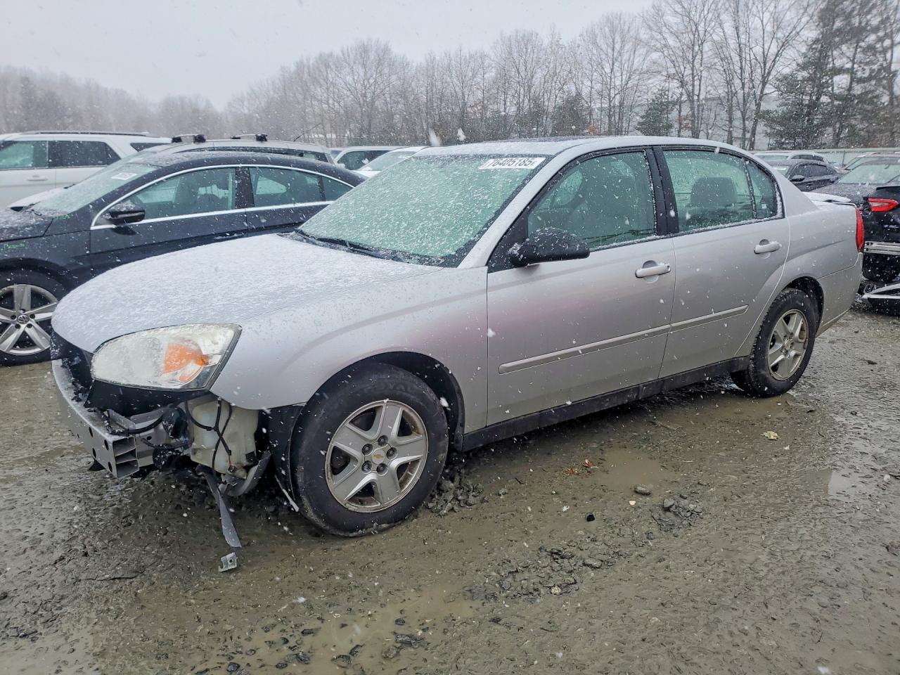 2005 Chevrolet Malibu Ls Silver vin: 1G1ZT54865F294240
