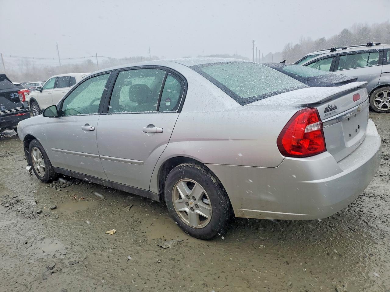 2005 Chevrolet Malibu Ls Silver vin: 1G1ZT54865F294240