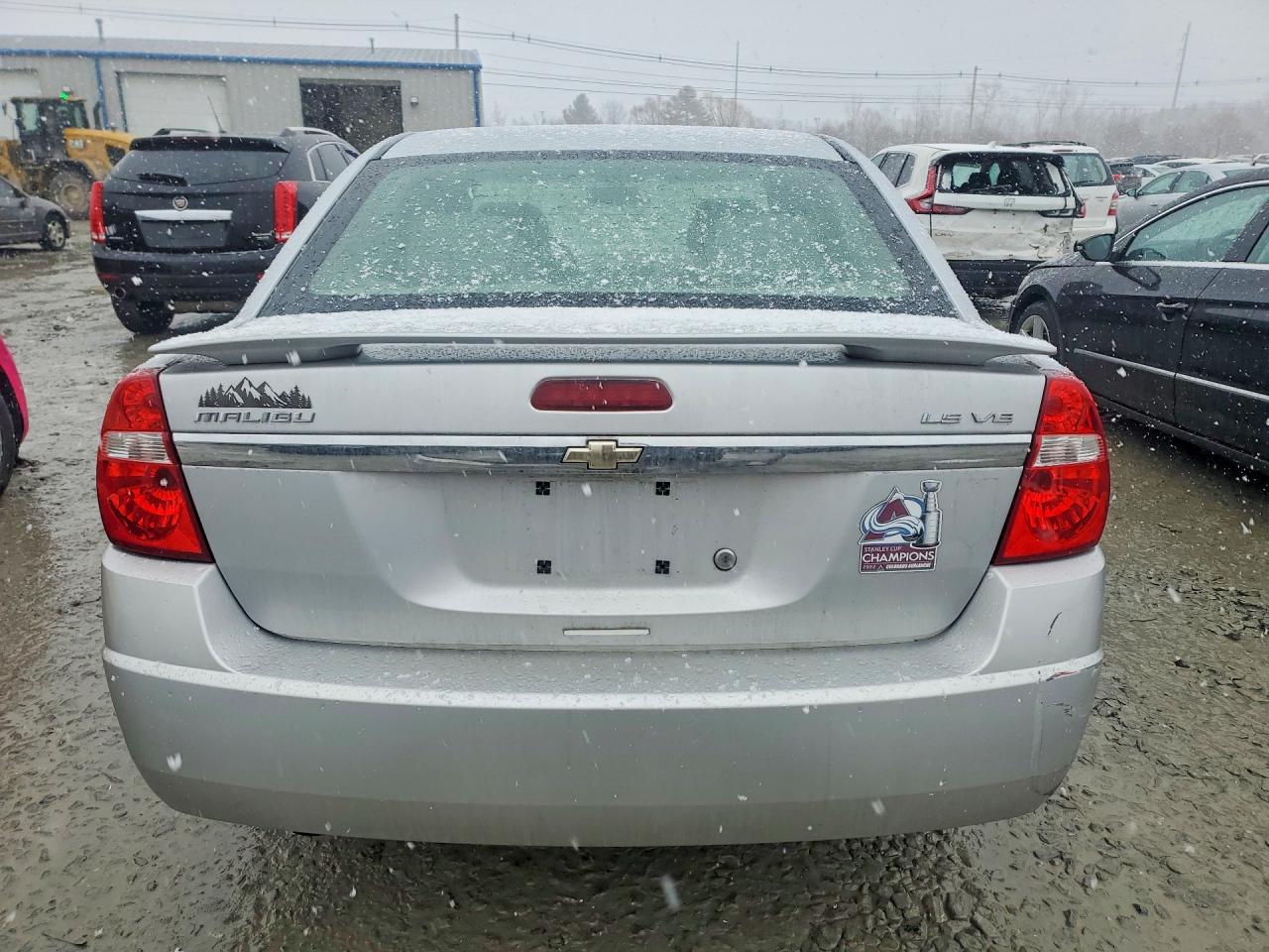 2005 Chevrolet Malibu Ls Silver vin: 1G1ZT54865F294240