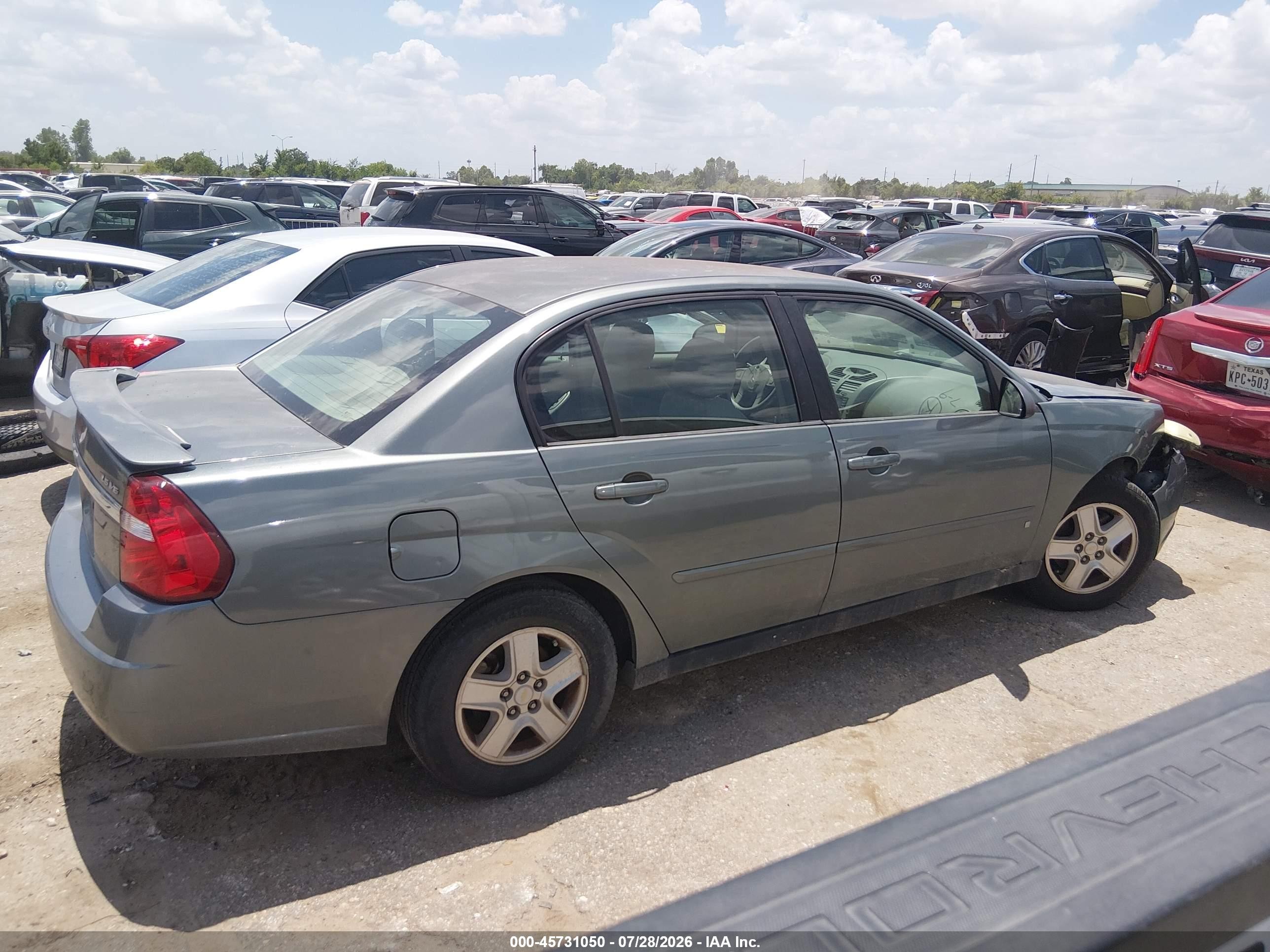 2005 Chevrolet Malibu Ls Gray vin: 1G1ZT54875F123173