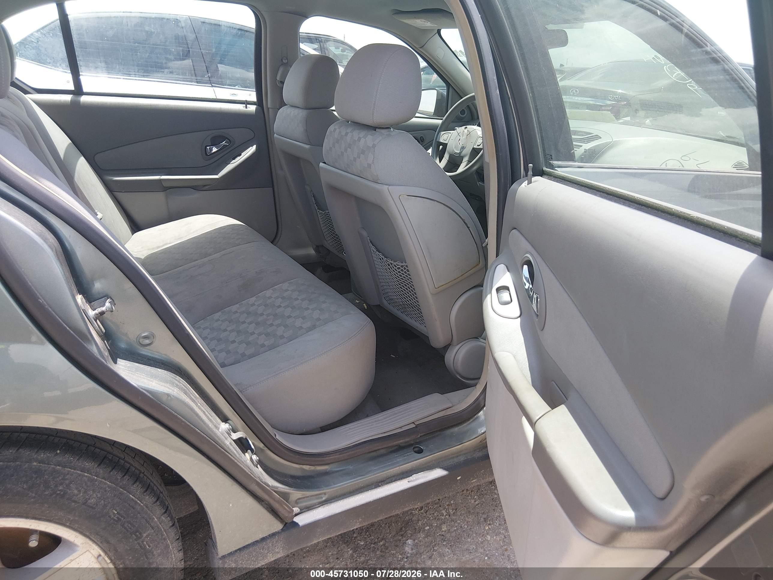 2005 Chevrolet Malibu Ls Gray vin: 1G1ZT54875F123173