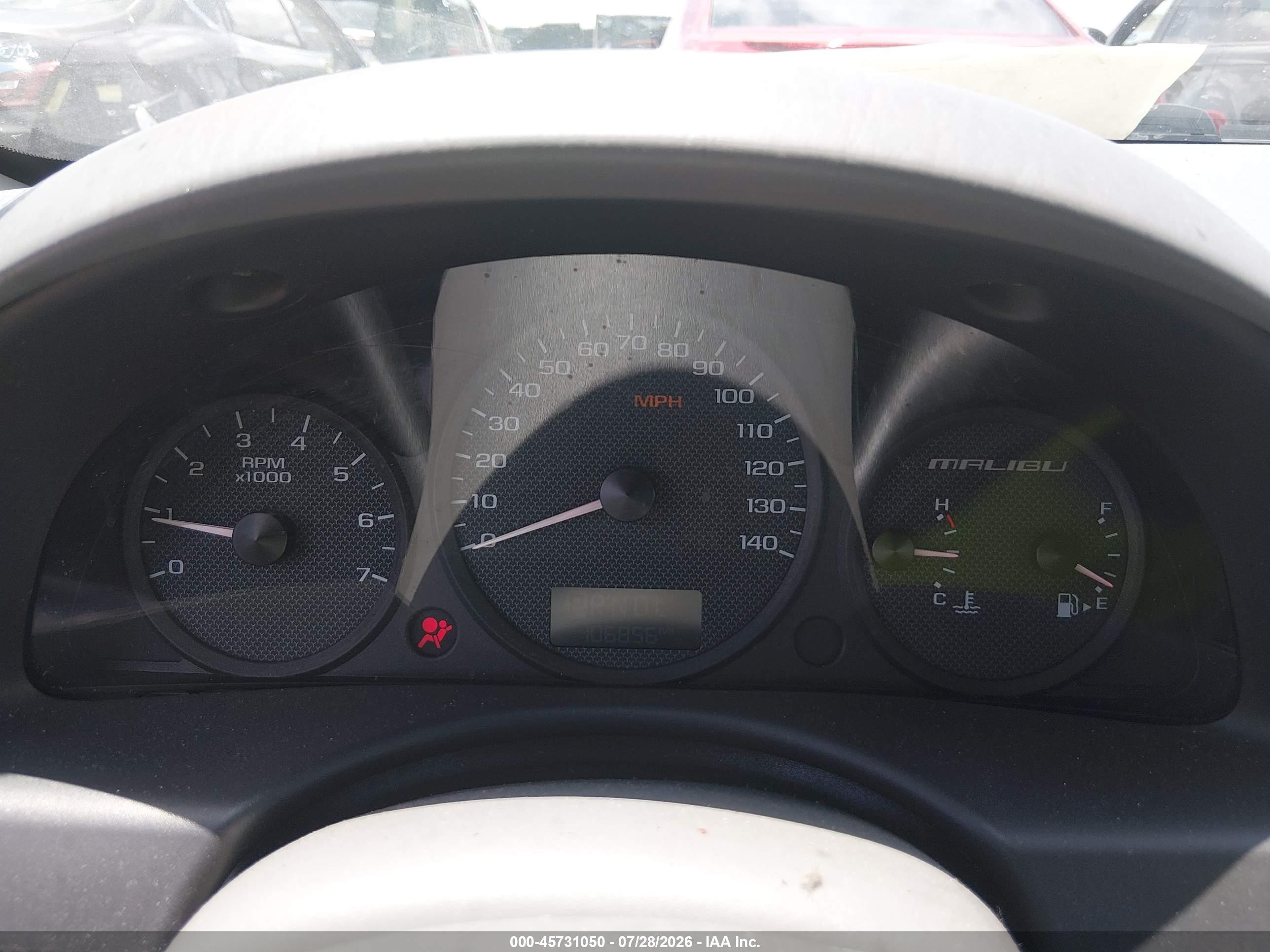 2005 Chevrolet Malibu Ls Gray vin: 1G1ZT54875F123173