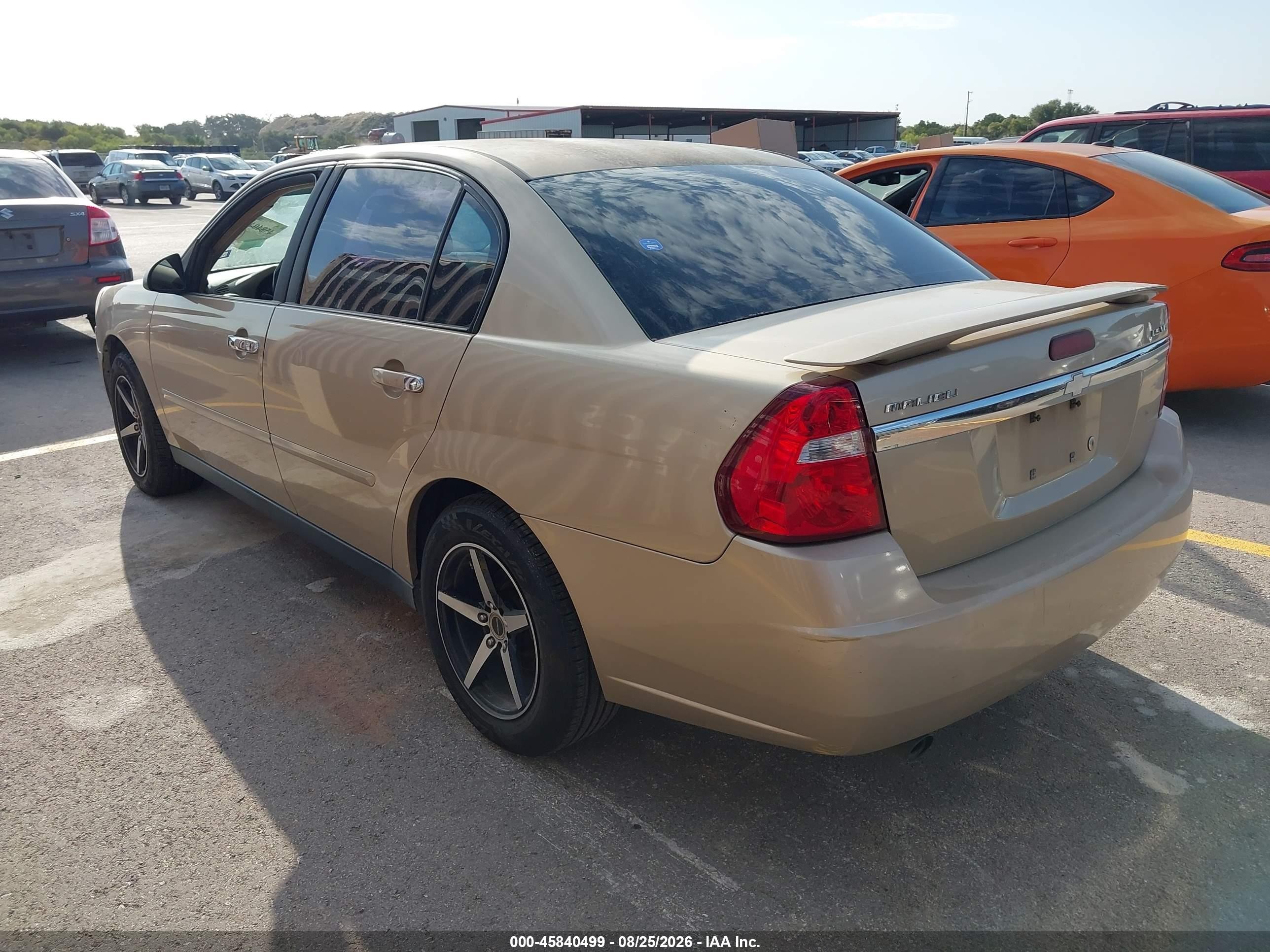 2005 Chevrolet Malibu Ls Бежевый vin: 1G1ZT54875F163480