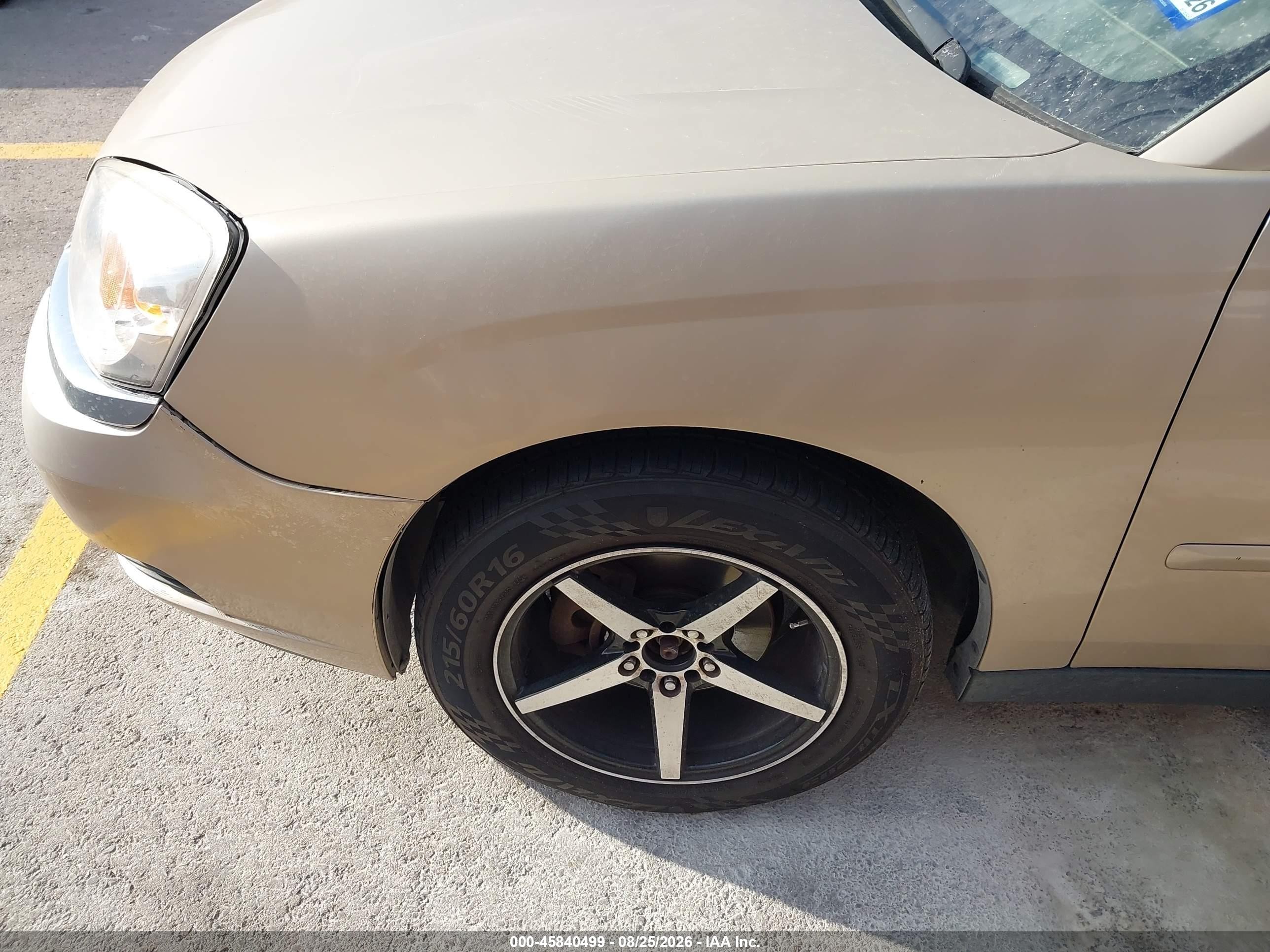 2005 Chevrolet Malibu Ls Бежевый vin: 1G1ZT54875F163480