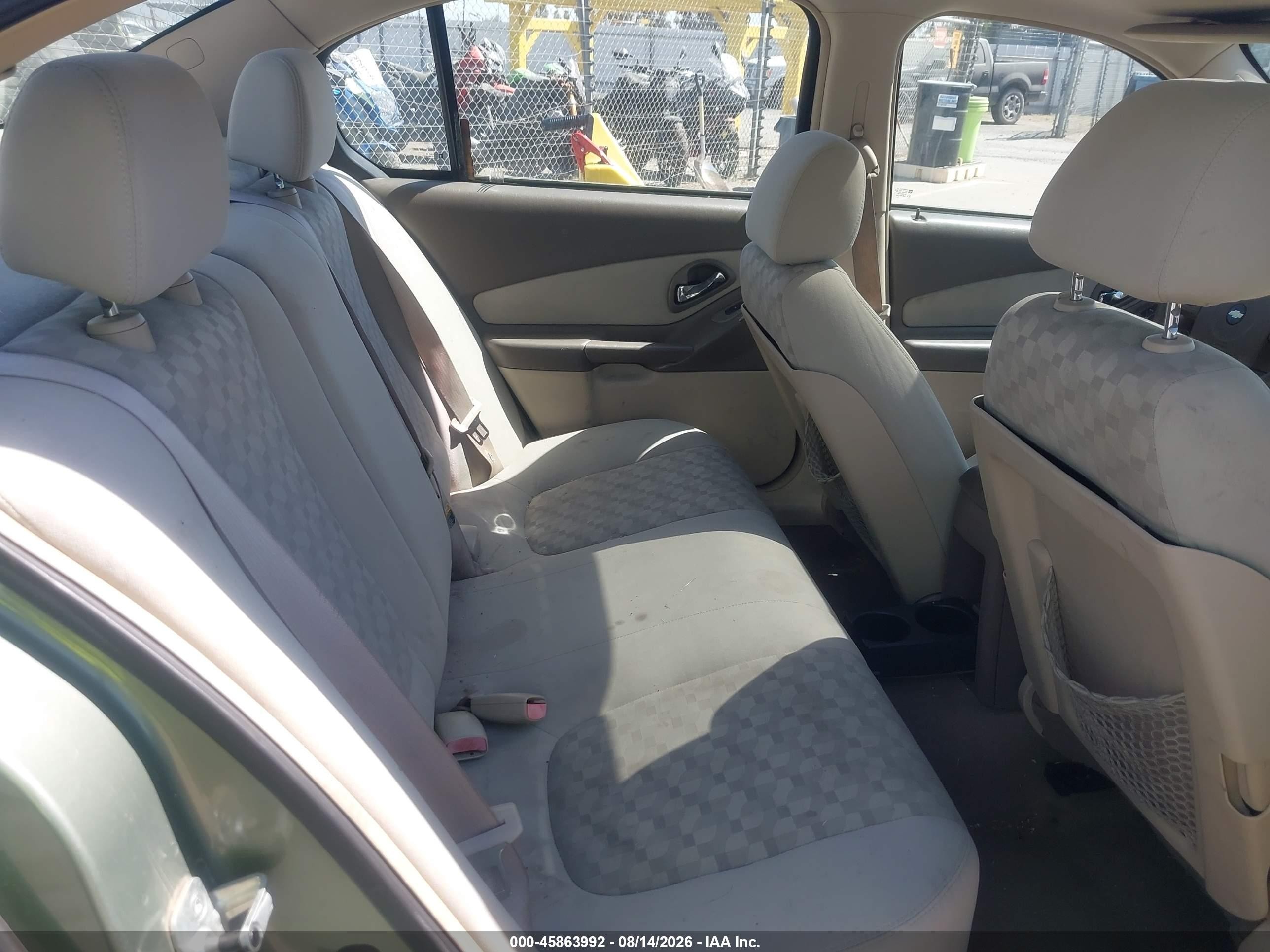 2004 Chevrolet Malibu Ls Green vin: 1G1ZT54884F136335