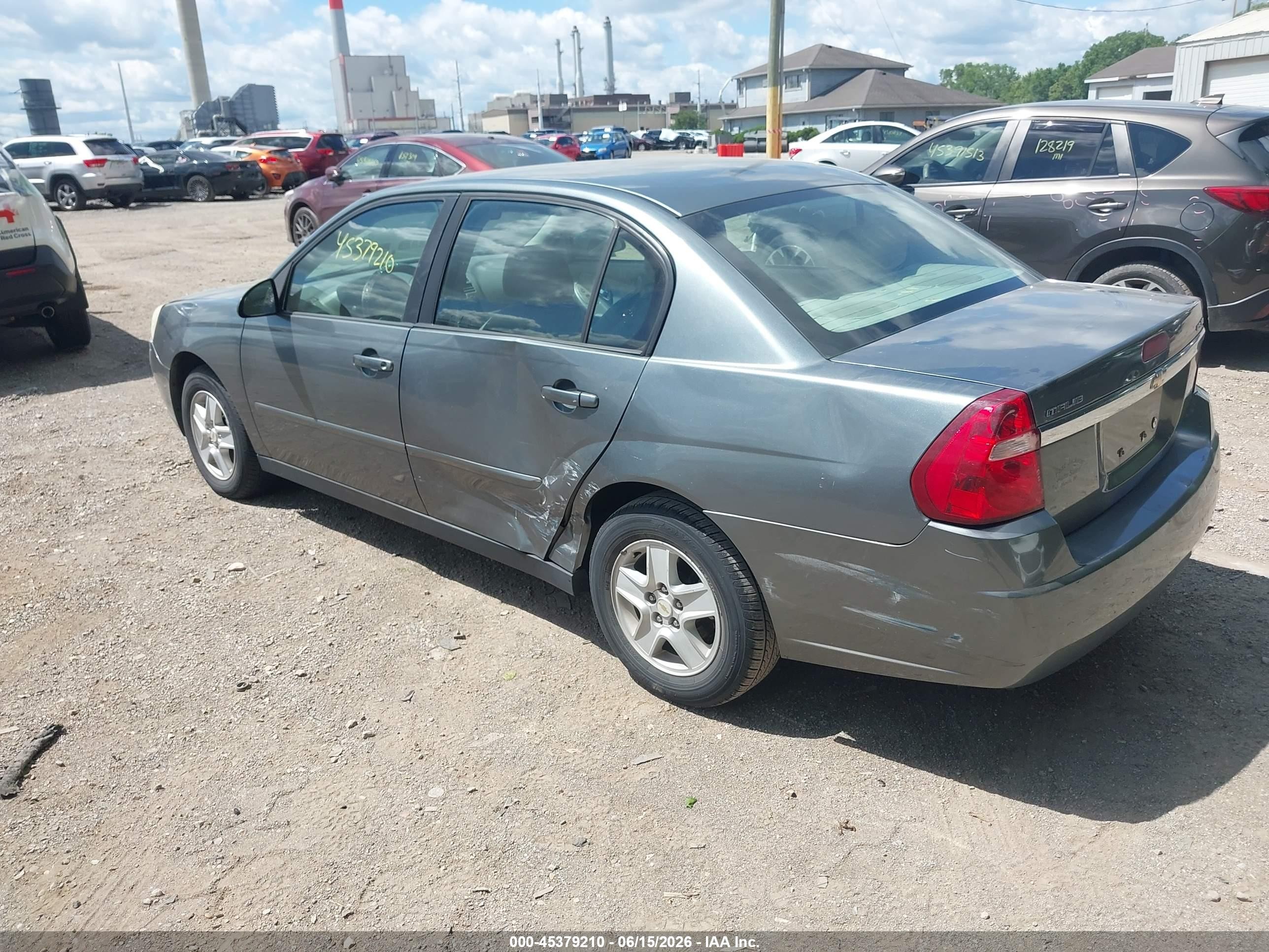 2005 Chevrolet Malibu Ls Серый vin: 1G1ZT54885F189148