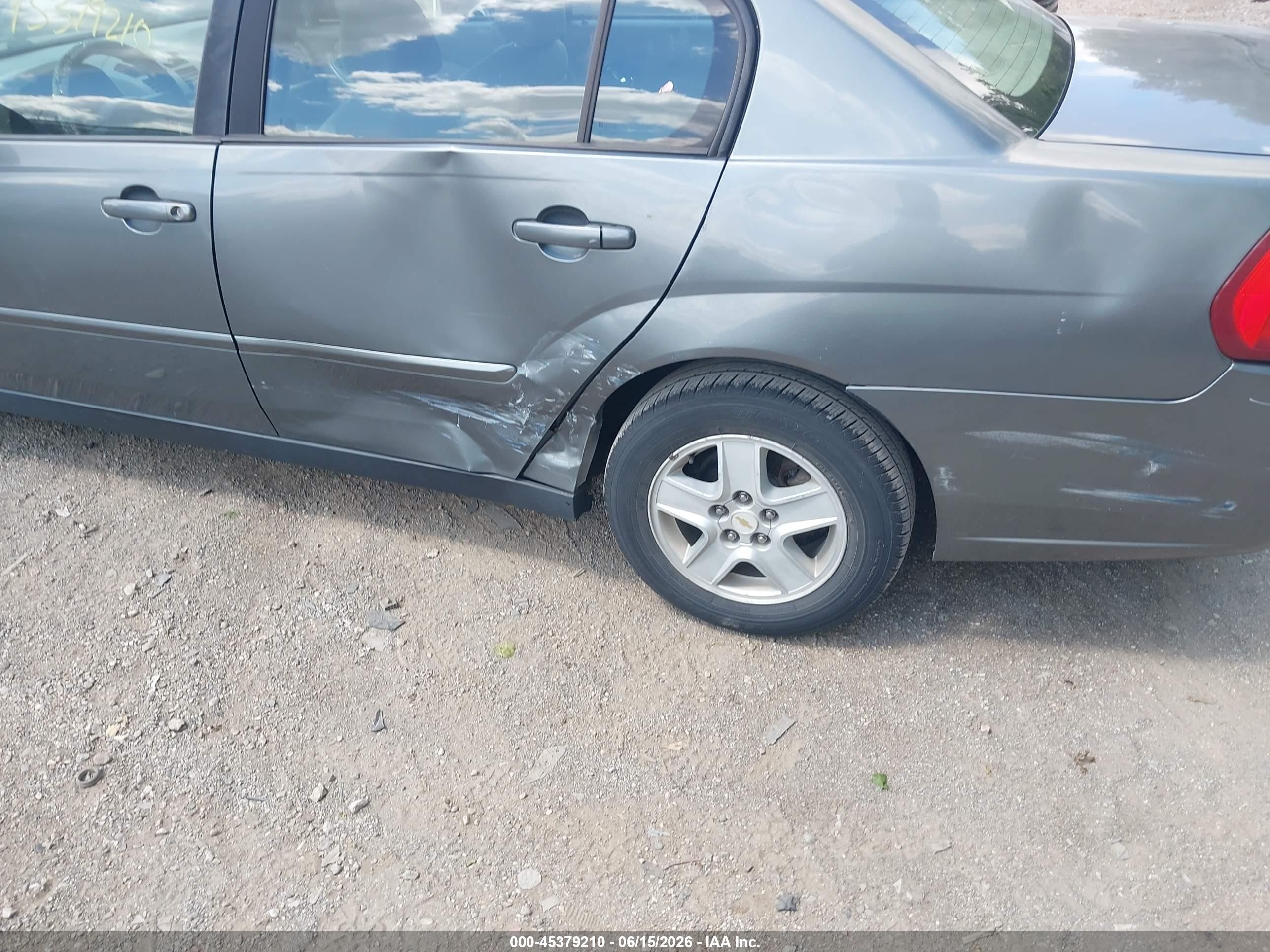 2005 Chevrolet Malibu Ls Серый vin: 1G1ZT54885F189148