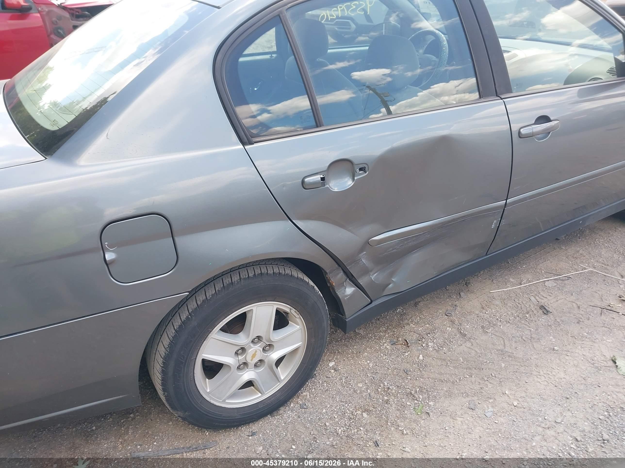 2005 Chevrolet Malibu Ls Серый vin: 1G1ZT54885F189148