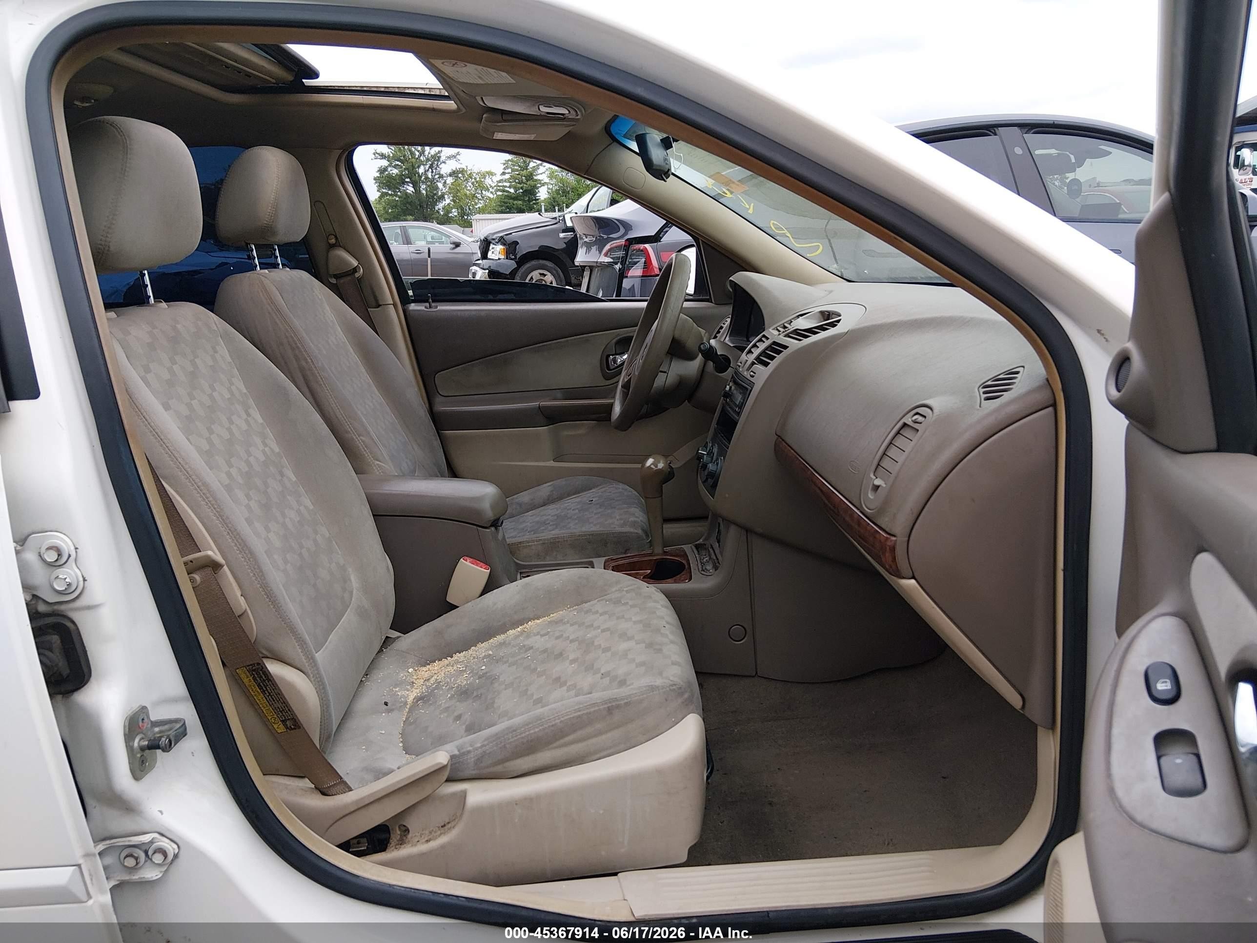 2005 Chevrolet Malibu Ls Белый vin: 1G1ZT54885F249395