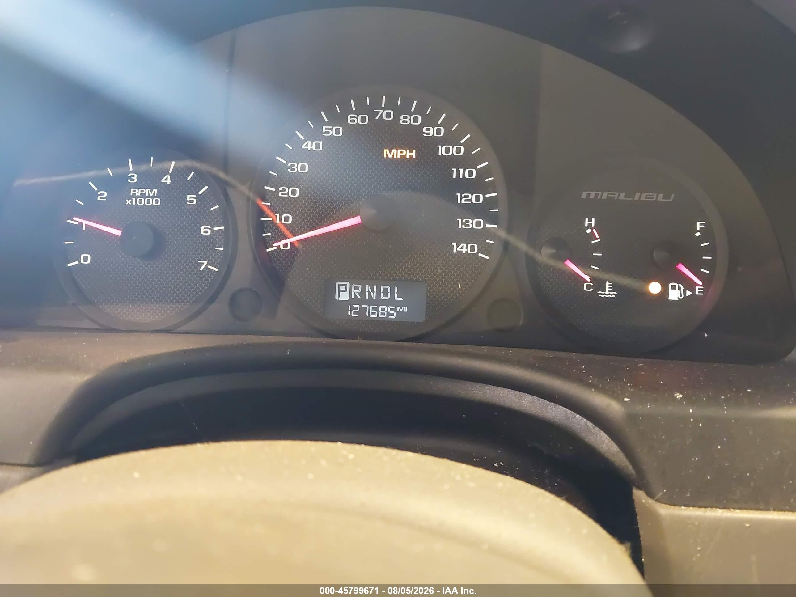 2005 Chevrolet Malibu Ls Gray vin: 1G1ZT54895F174142