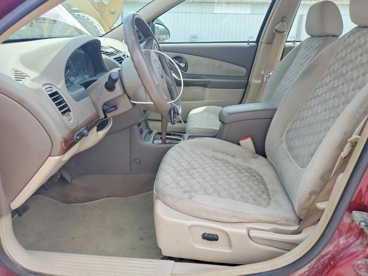 2005 Chevrolet Malibu Ls Maroon vin: 1G1ZT54895F220956