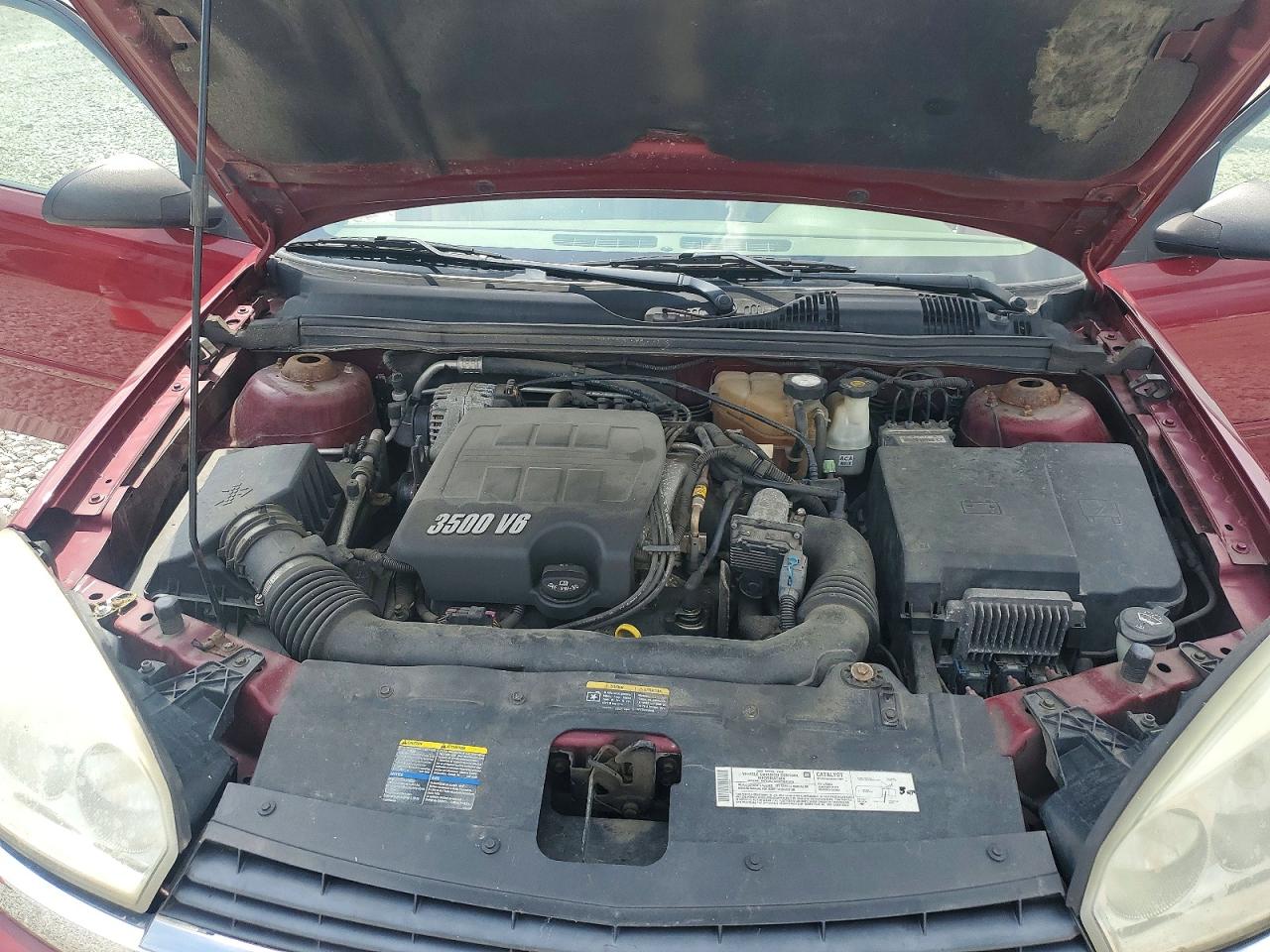 2005 Chevrolet Malibu Ls Maroon vin: 1G1ZT54895F220956