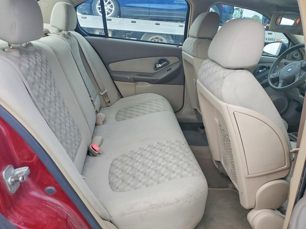 2005 Chevrolet Malibu Ls Maroon vin: 1G1ZT54895F220956