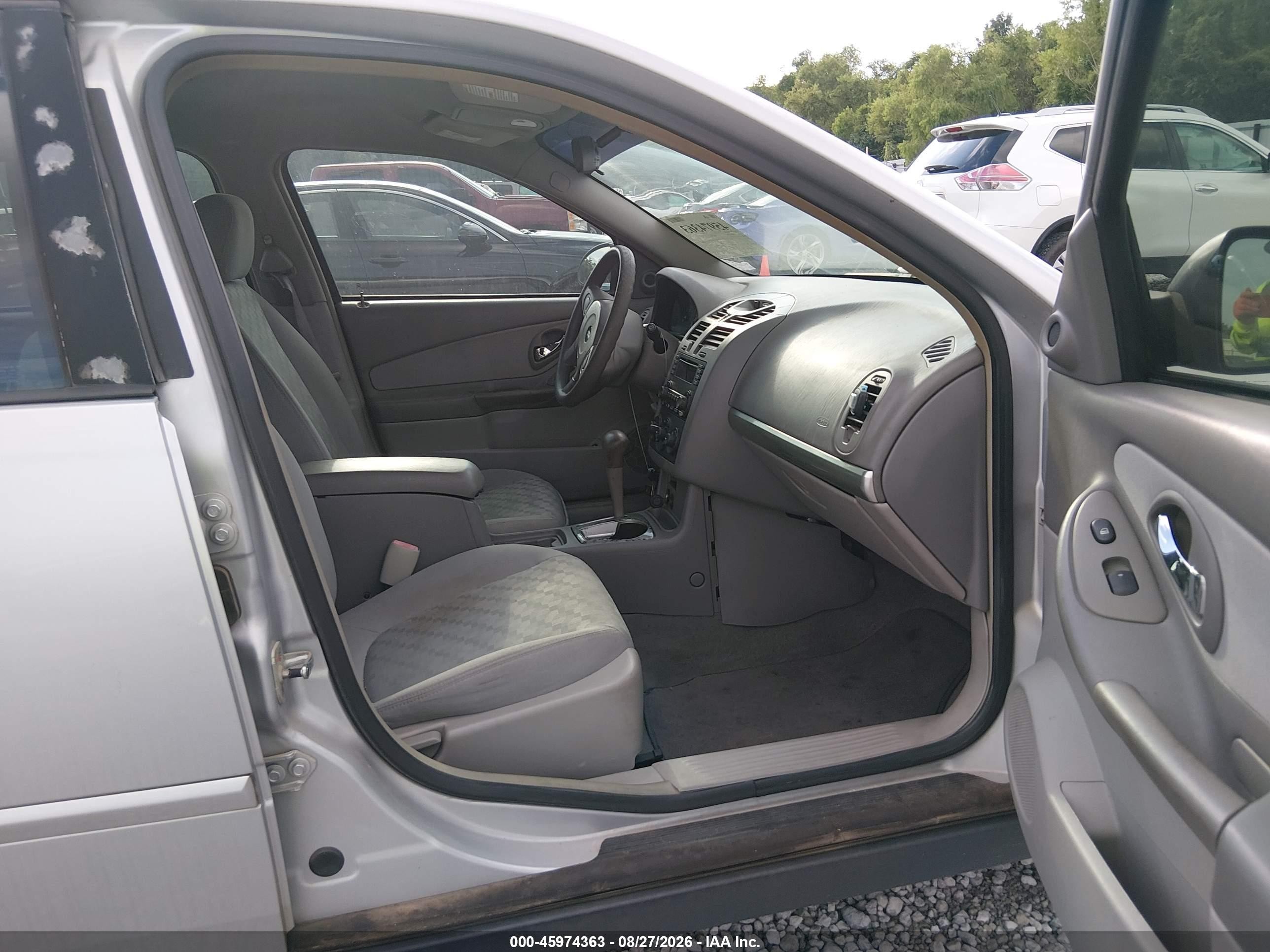 2005 Chevrolet Malibu Ls Silver vin: 1G1ZT54895F231911