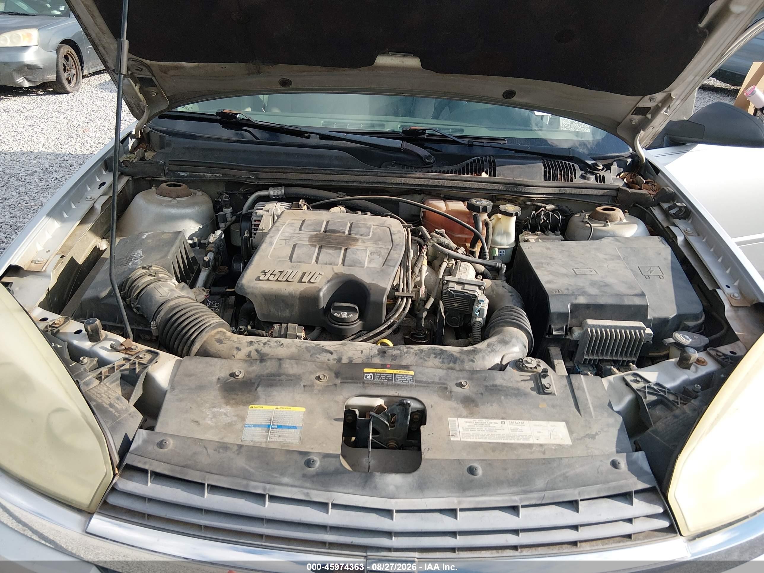 2005 Chevrolet Malibu Ls Silver vin: 1G1ZT54895F231911
