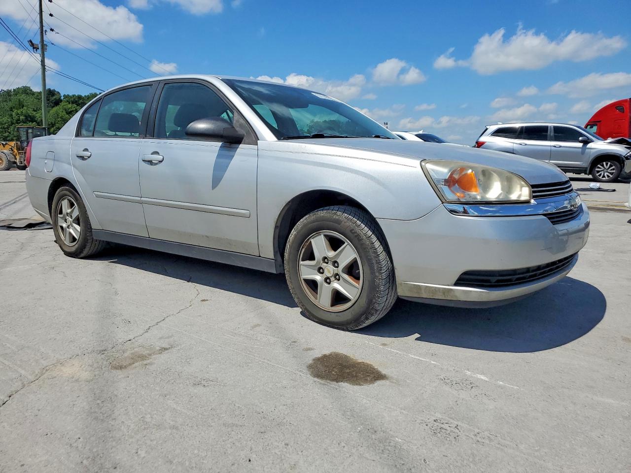 2005 Chevrolet Malibu Ls Silver vin: 1G1ZT54895F292613