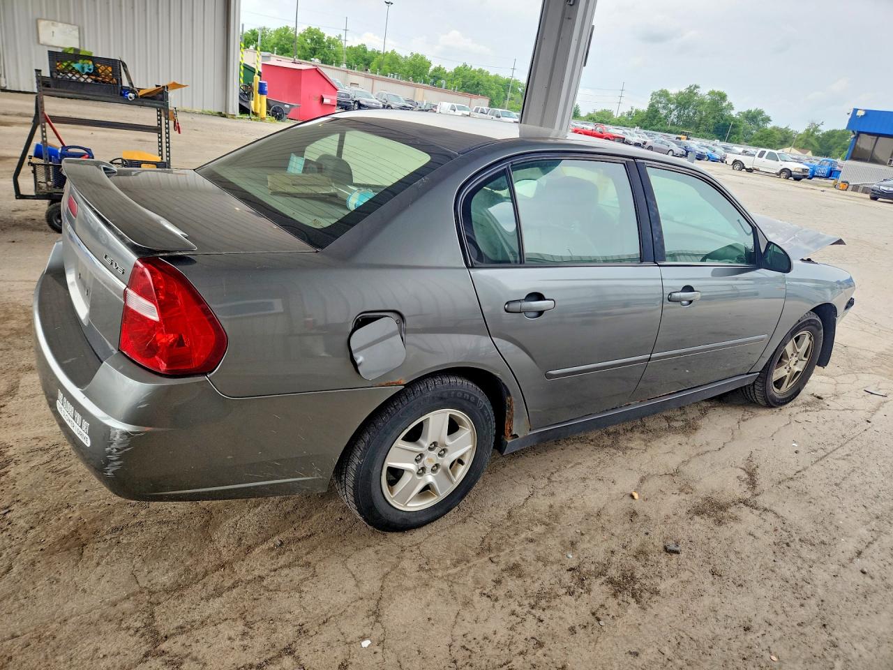 2004 Chevrolet Malibu Ls Gray vin: 1G1ZT548X4F150091