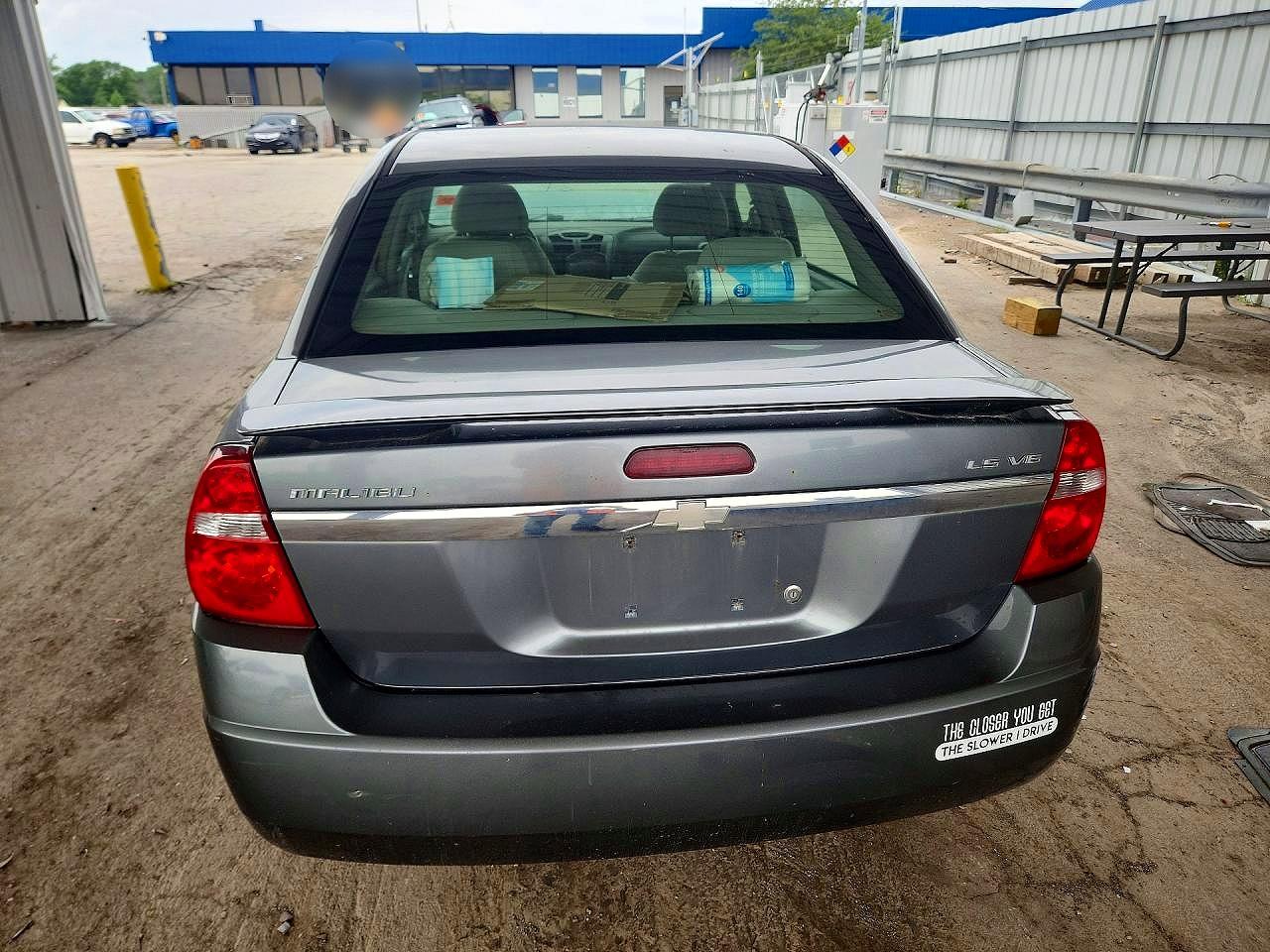 2004 Chevrolet Malibu Ls Gray vin: 1G1ZT548X4F150091