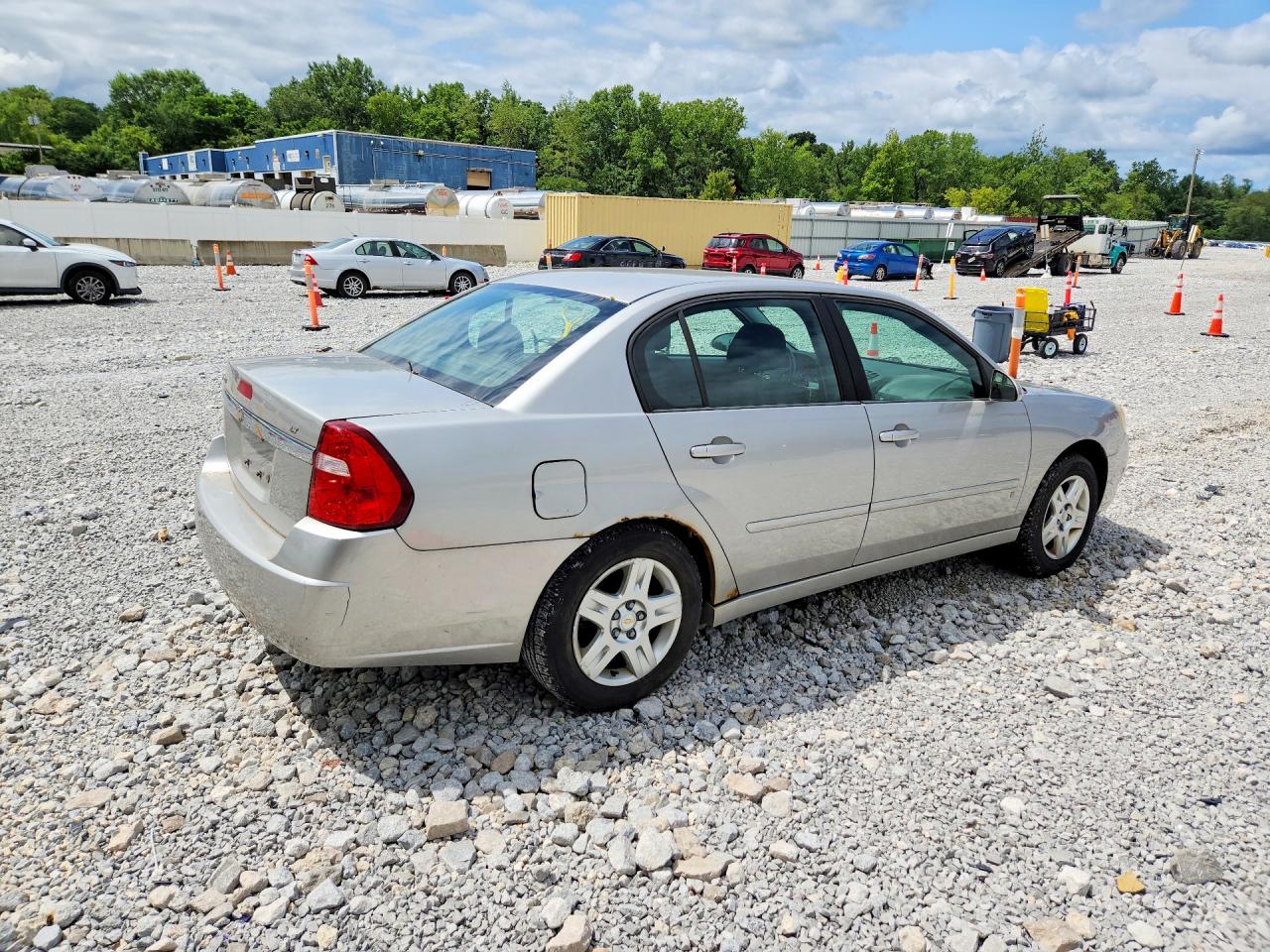 2007 Chevrolet Malibu Lt Silver vin: 1G1ZT57F37F302162