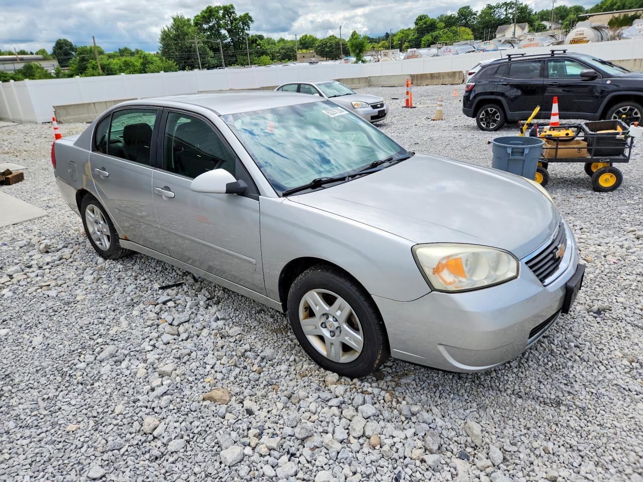 2007 Chevrolet Malibu Lt Silver vin: 1G1ZT57F37F302162