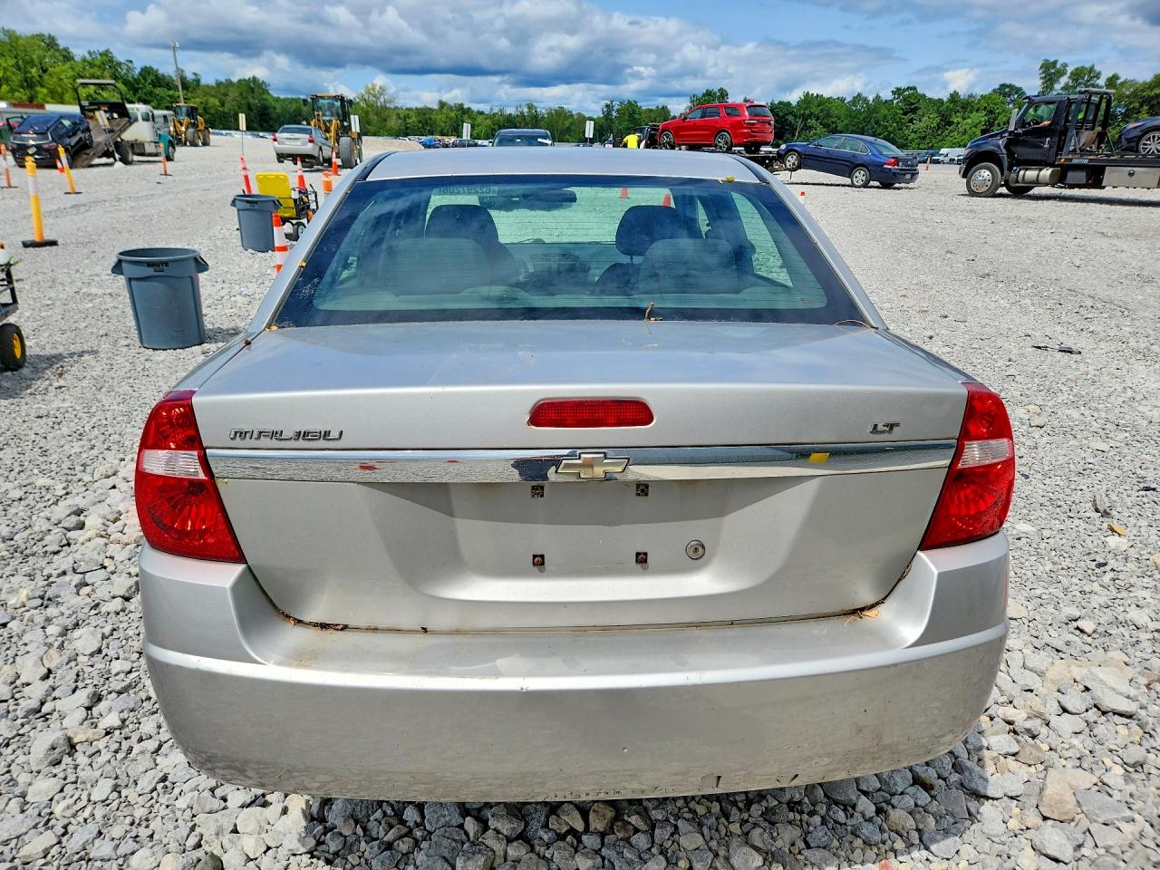 2007 Chevrolet Malibu Lt Silver vin: 1G1ZT57F37F302162
