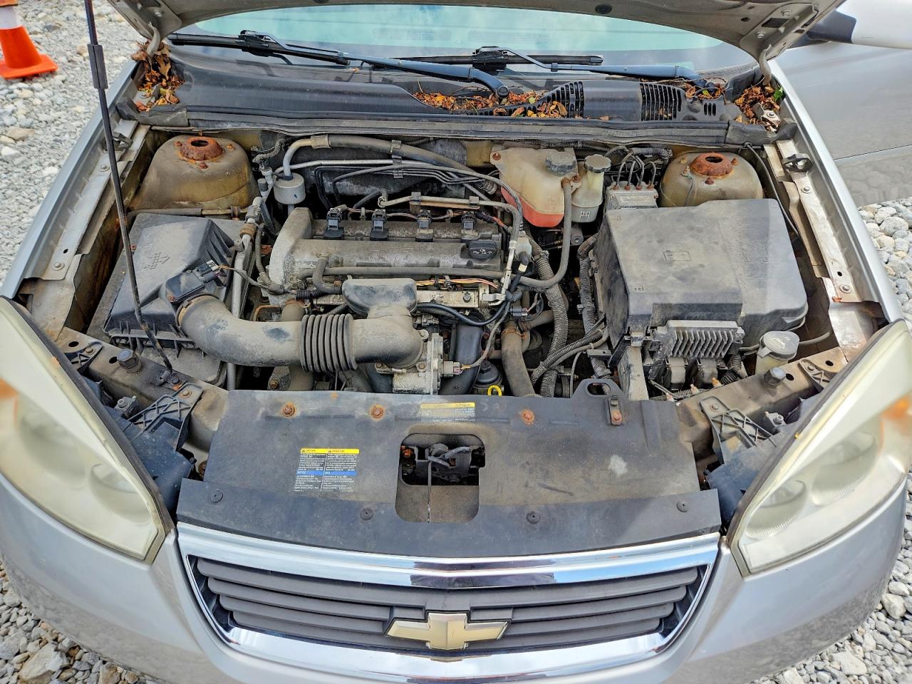 2007 Chevrolet Malibu Lt Silver vin: 1G1ZT57F37F302162