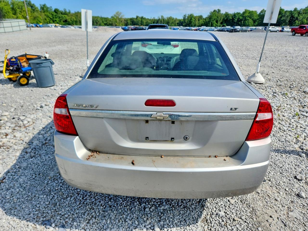 2007 Chevrolet Malibu Lt Silver vin: 1G1ZT57F47F299868