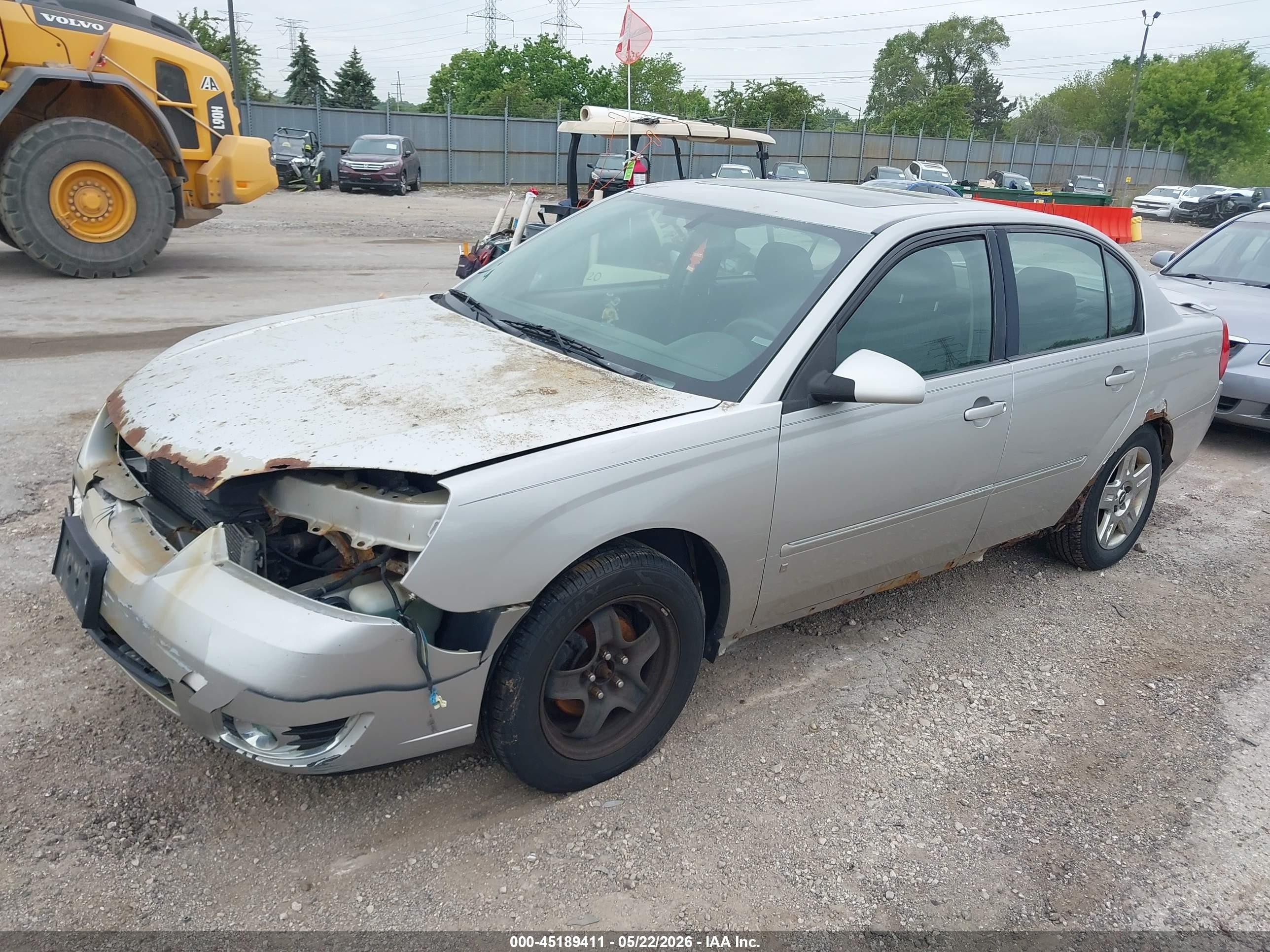2007 Chevrolet Malibu Lt Silver vin: 1G1ZT57N57F190293