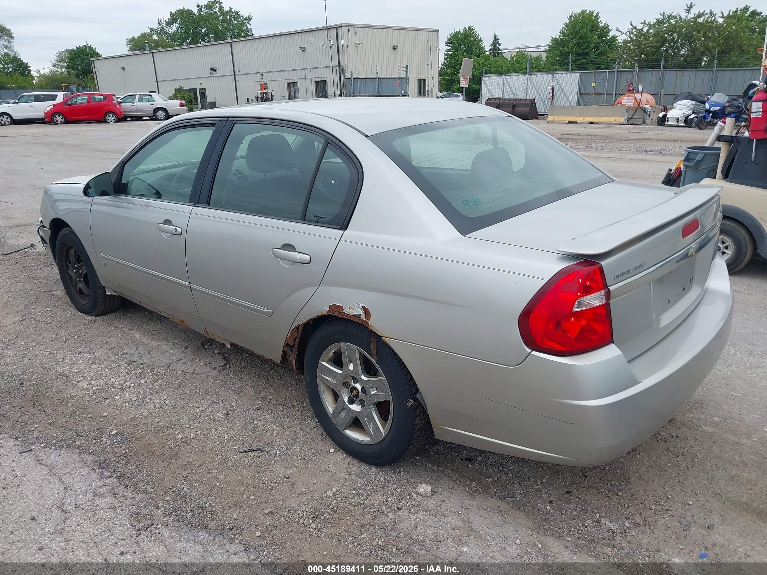 2007 Chevrolet Malibu Lt Silver vin: 1G1ZT57N57F190293