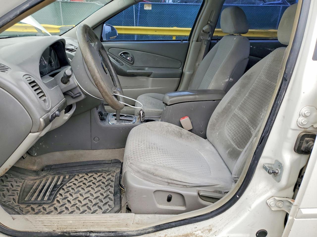 2007 Chevrolet Malibu Lt White vin: 1G1ZT58F67F140459